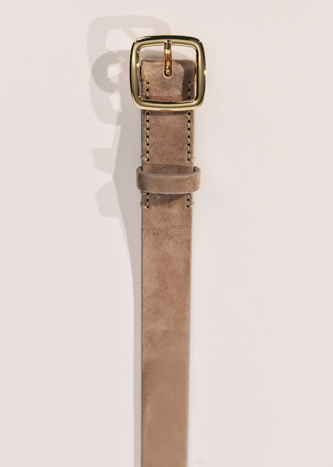 Baptiste Man Buff Suede Gold