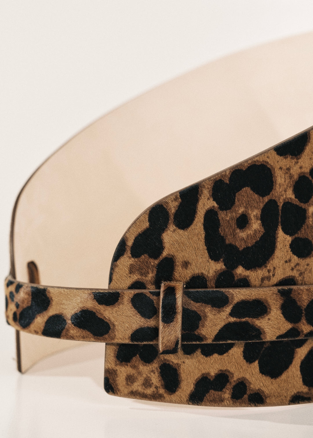 Bodice Belt Jaguar Calf Hair Gold