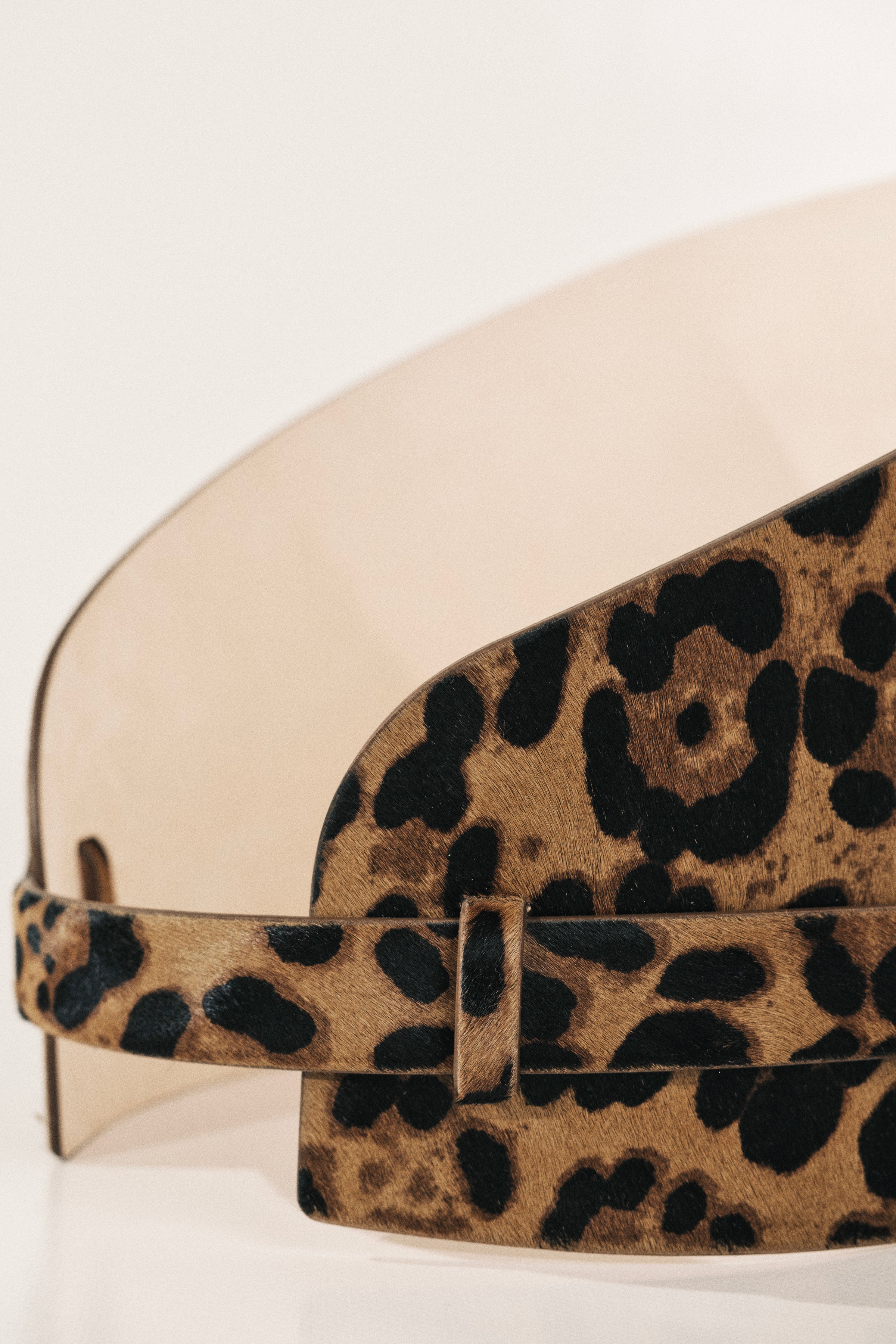 Bodice Belt Jaguar Calf Hair Gold