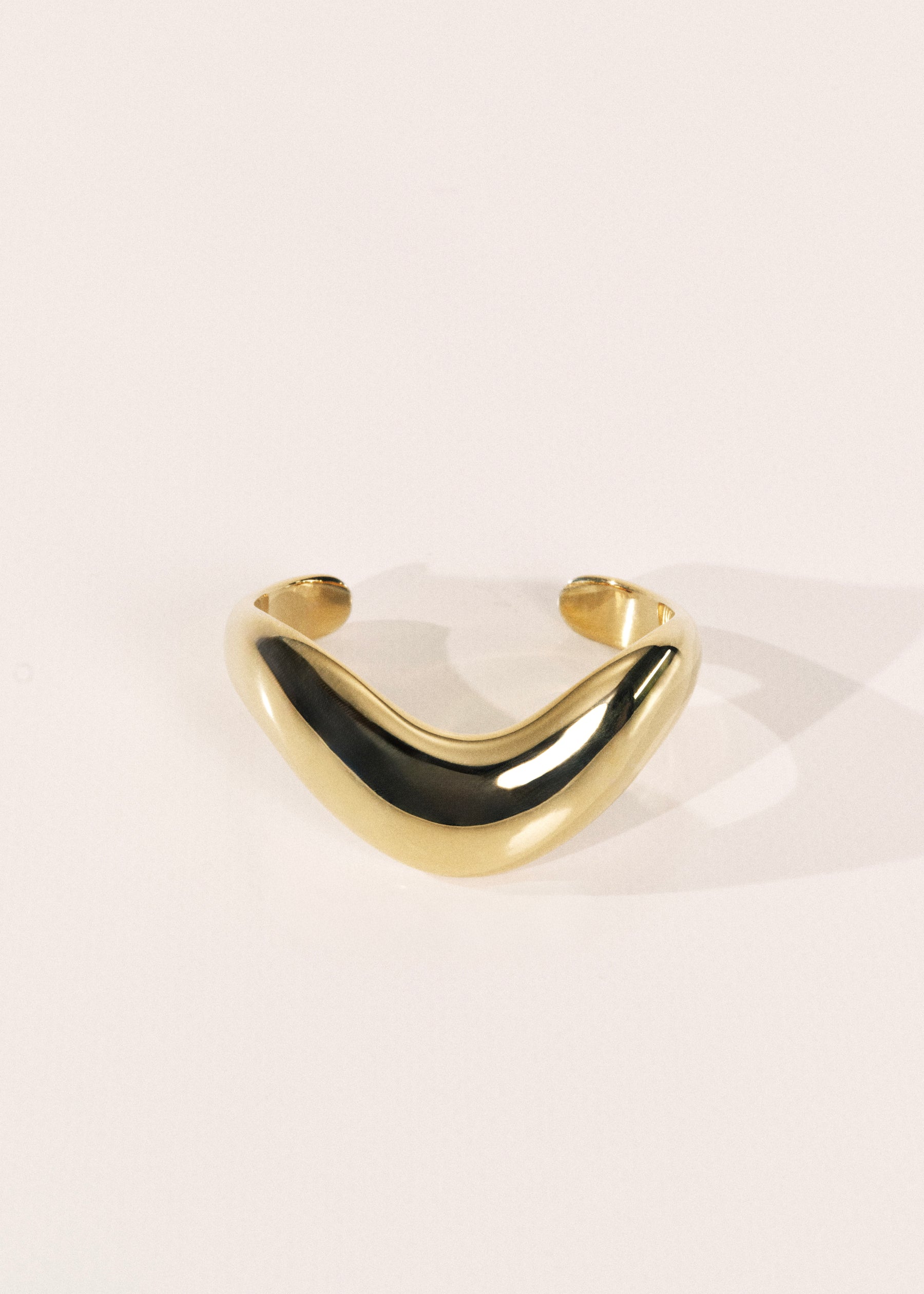 Brancusi Gold Cuff