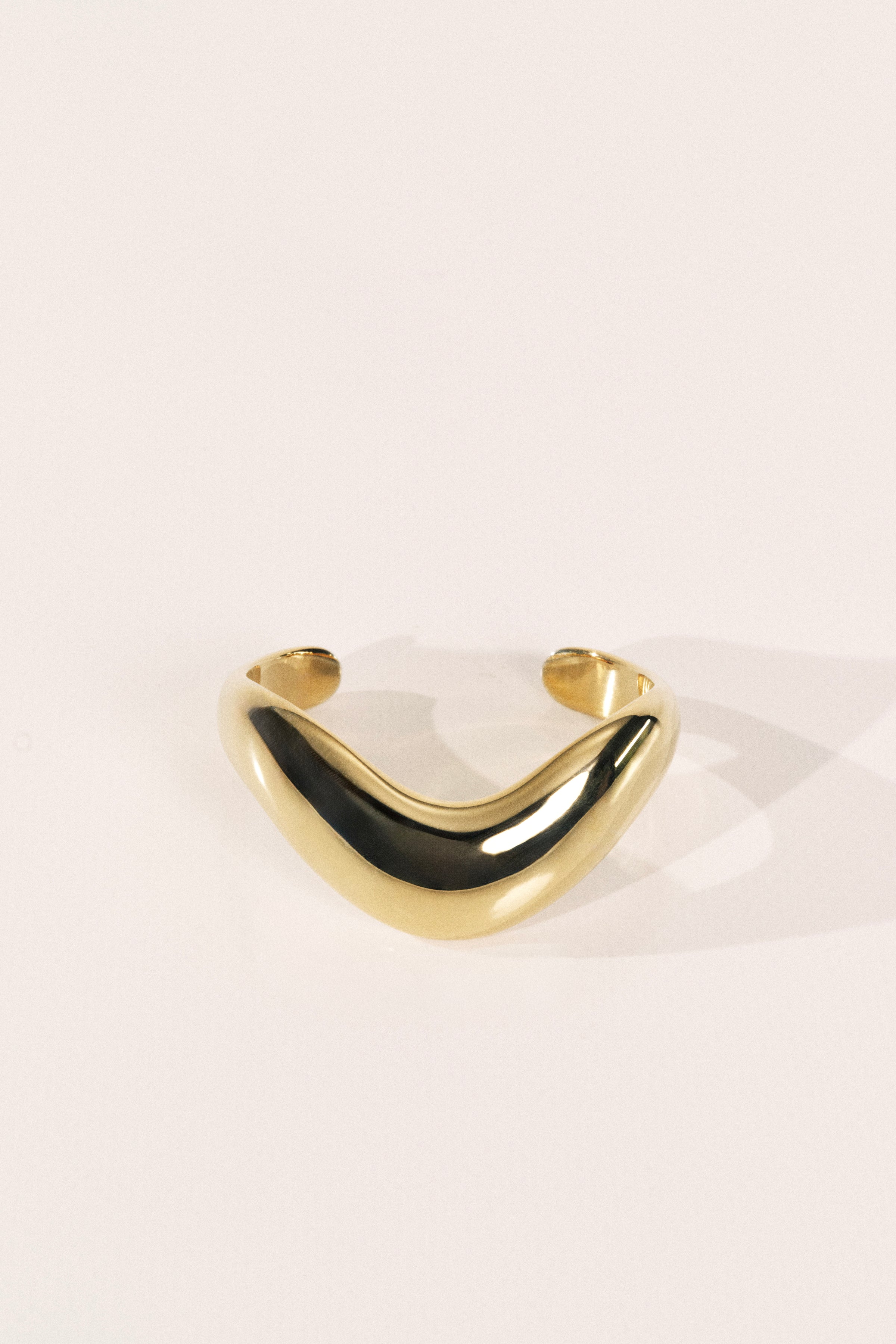 Brancusi Gold Cuff