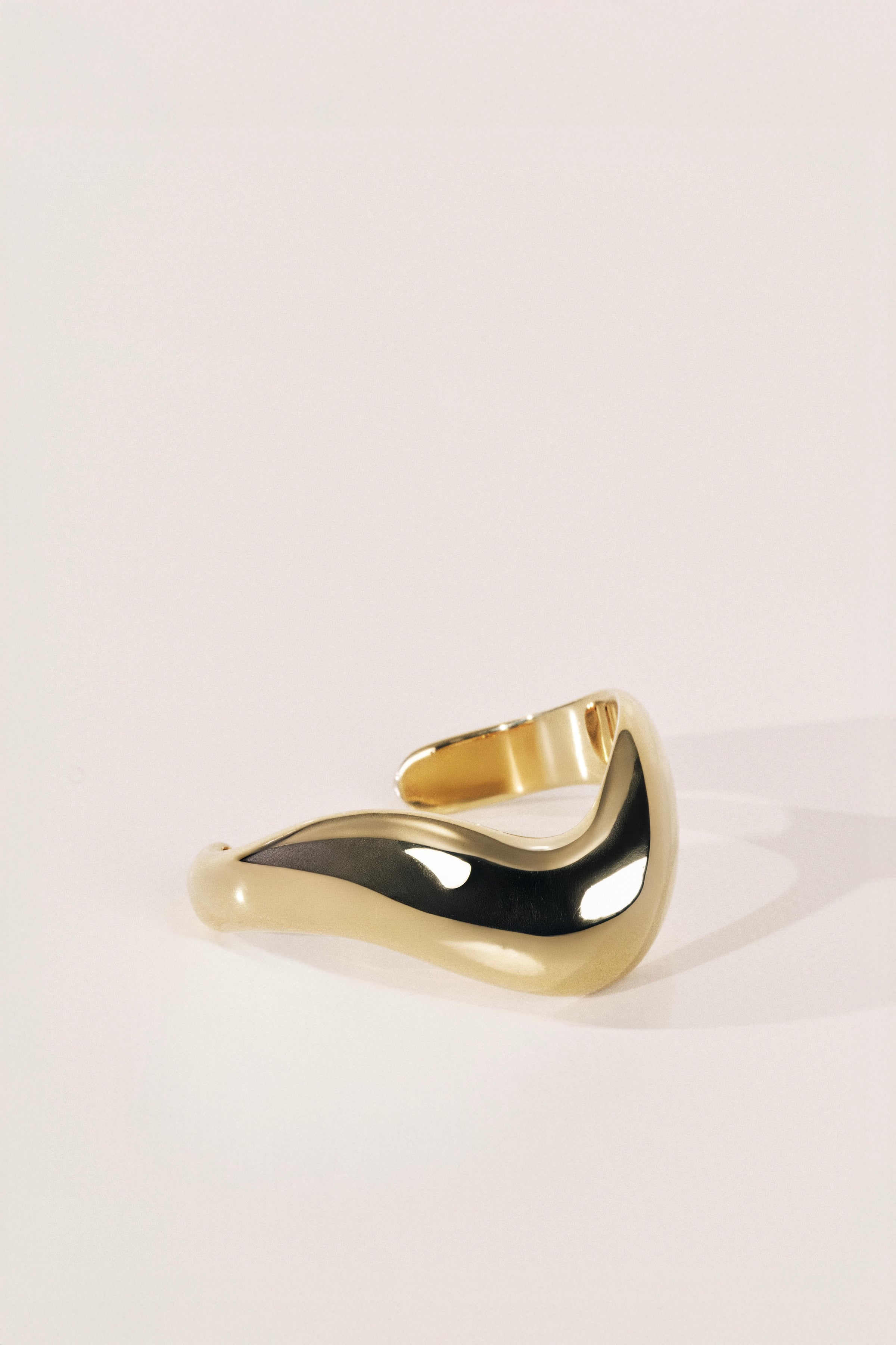 Brancusi Gold Cuff