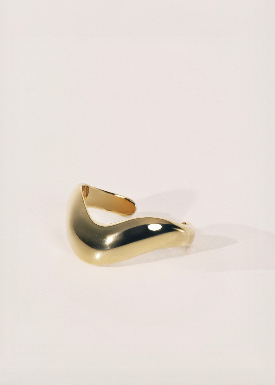 Brancusi Gold Cuff