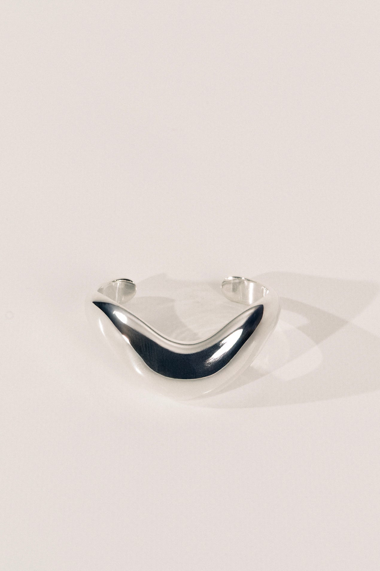 Brancusi Silver Cuff