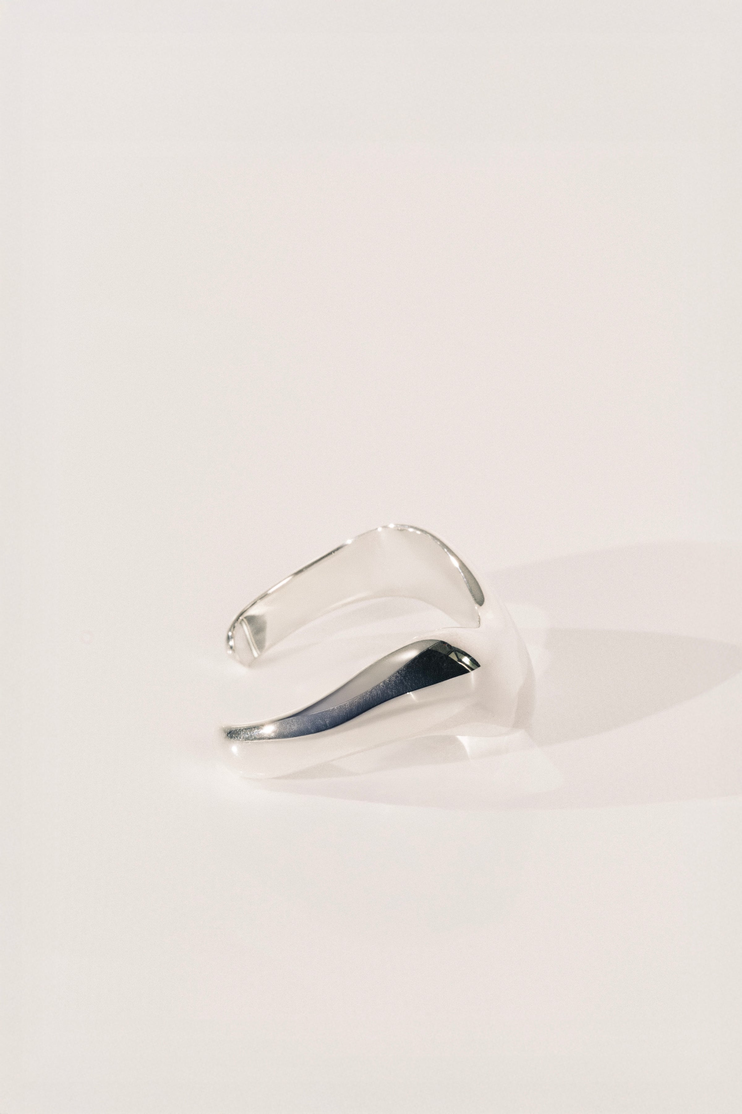 Brancusi Silver Cuff