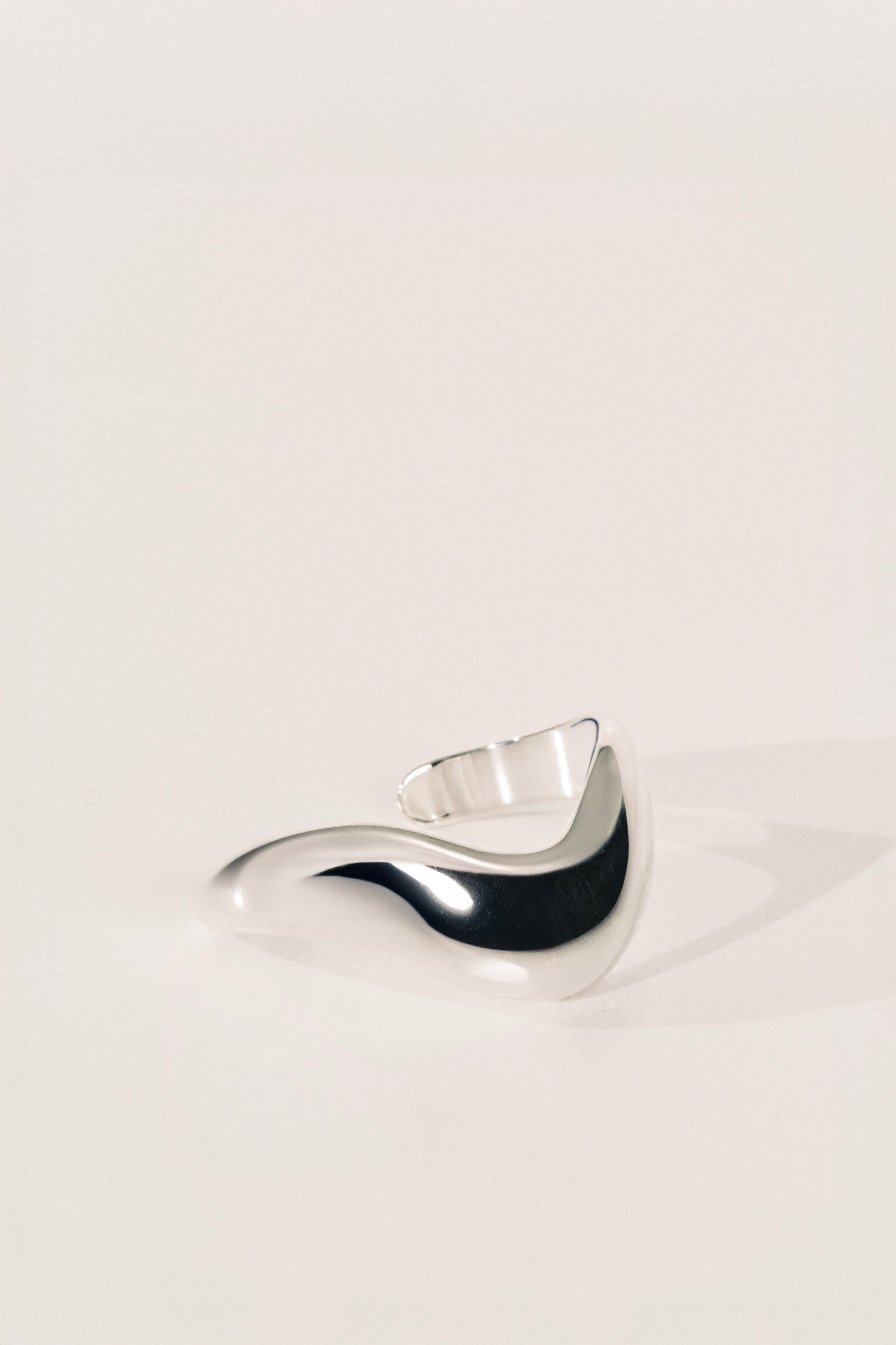 Brancusi Silver Cuff
