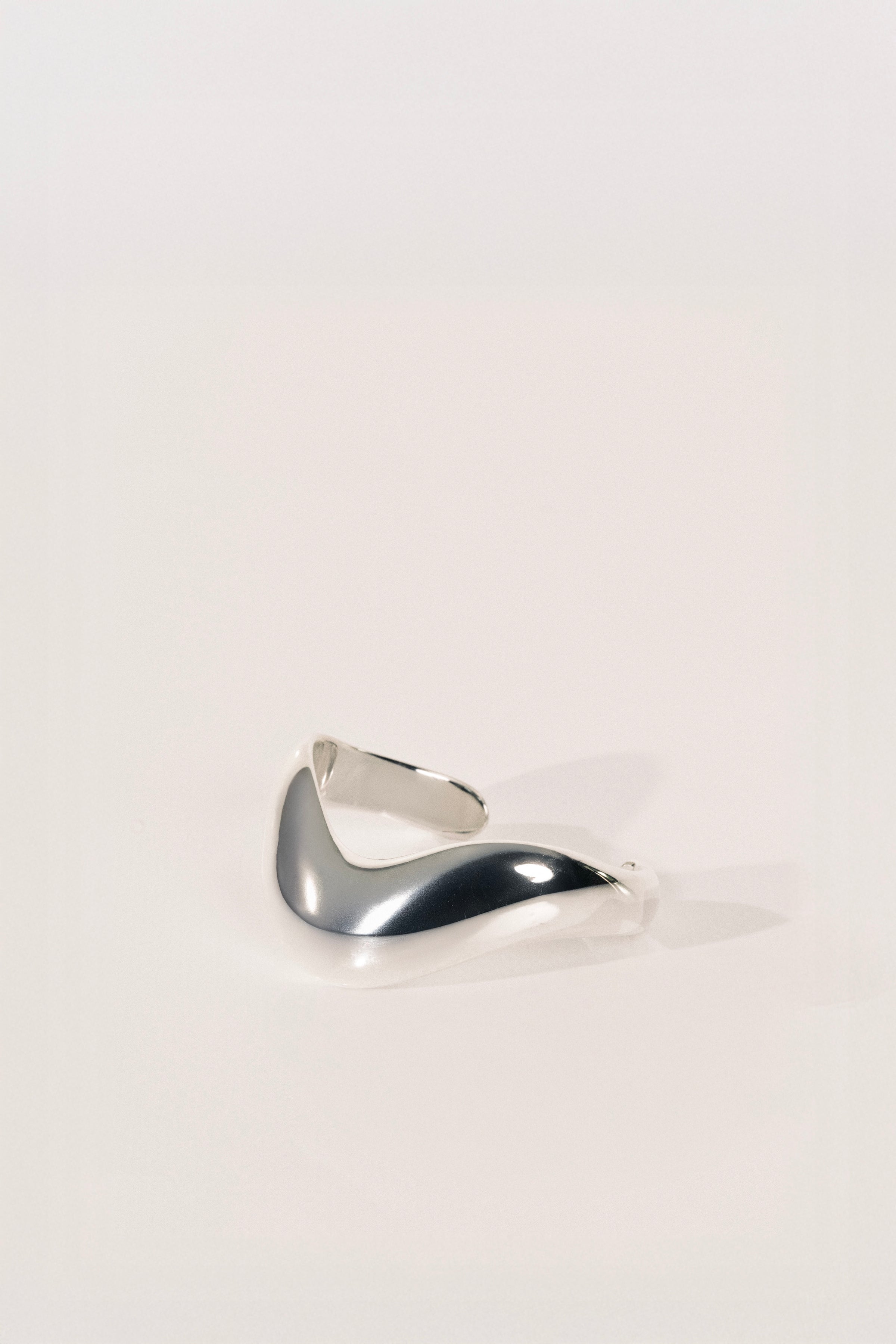 Brancusi Silver Cuff