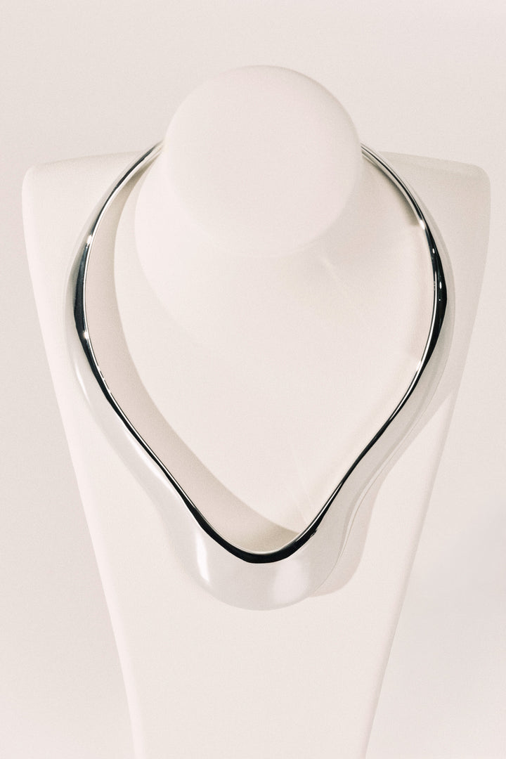 Brancusi Silver Choker