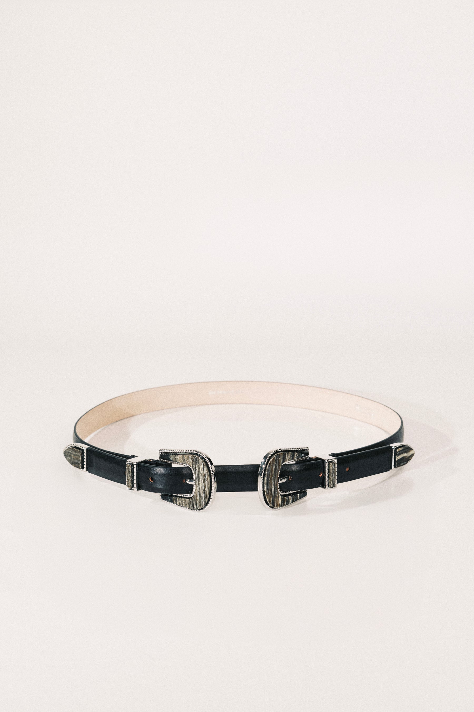 Travertine Double Buckle