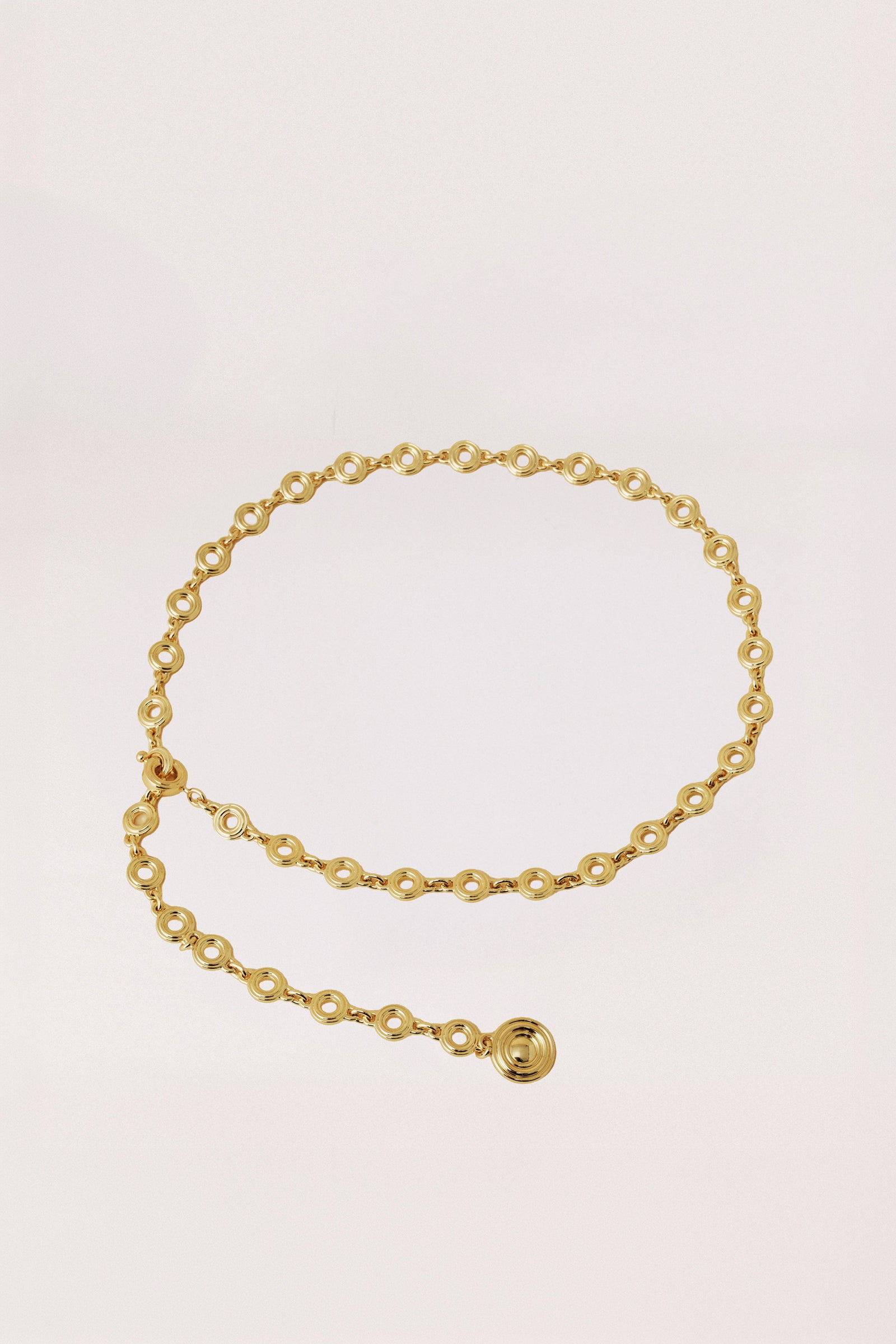 Elysees Gold Chain Belt