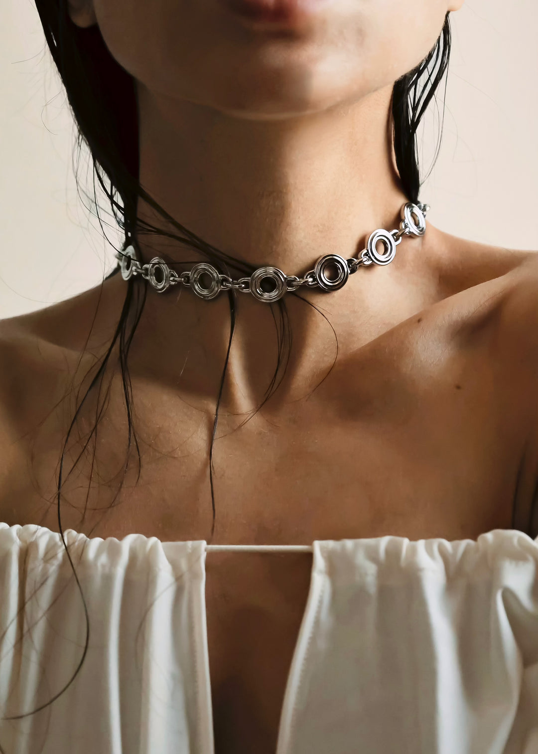 Élysées Silver Necklace