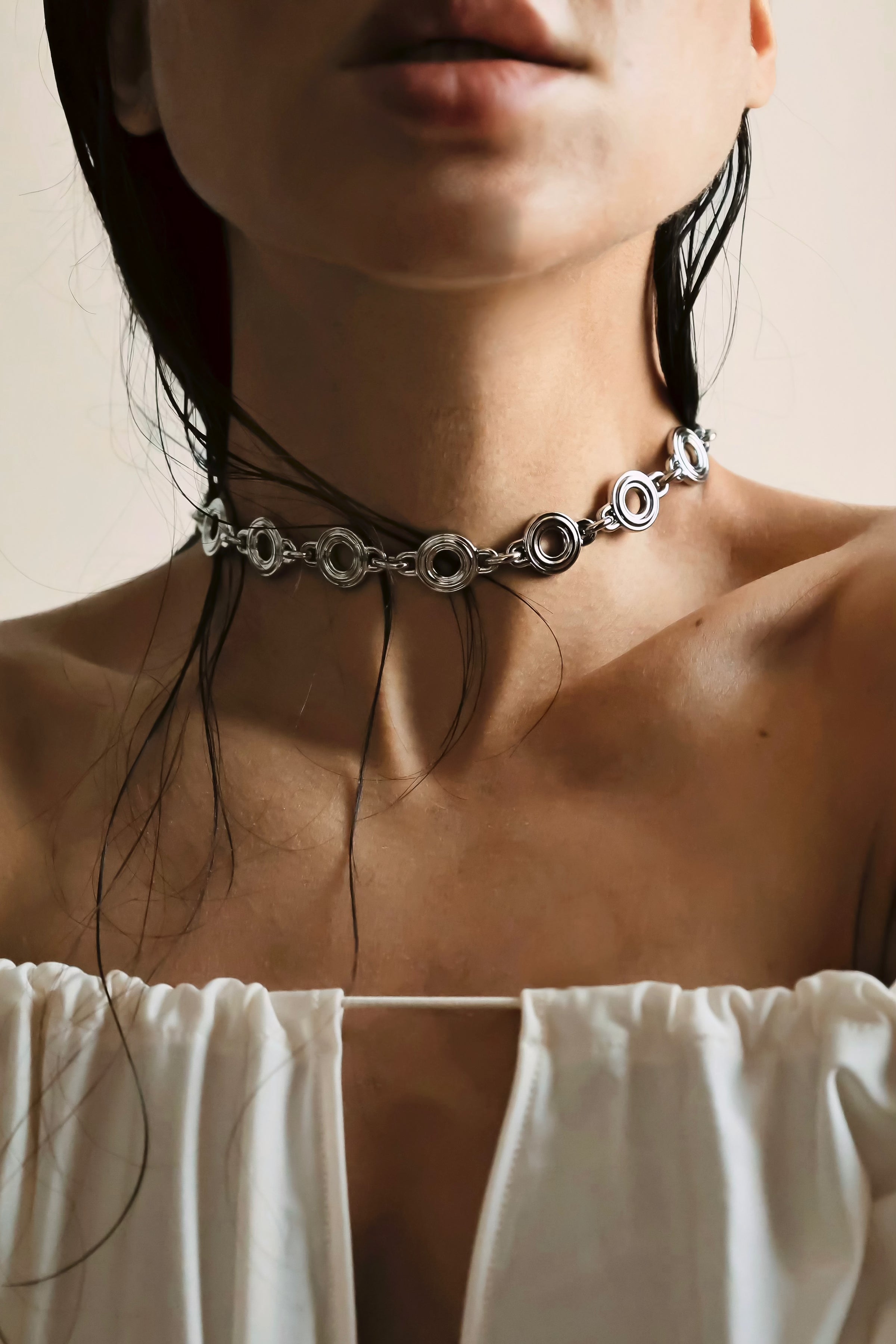 Élysées Silver Necklace