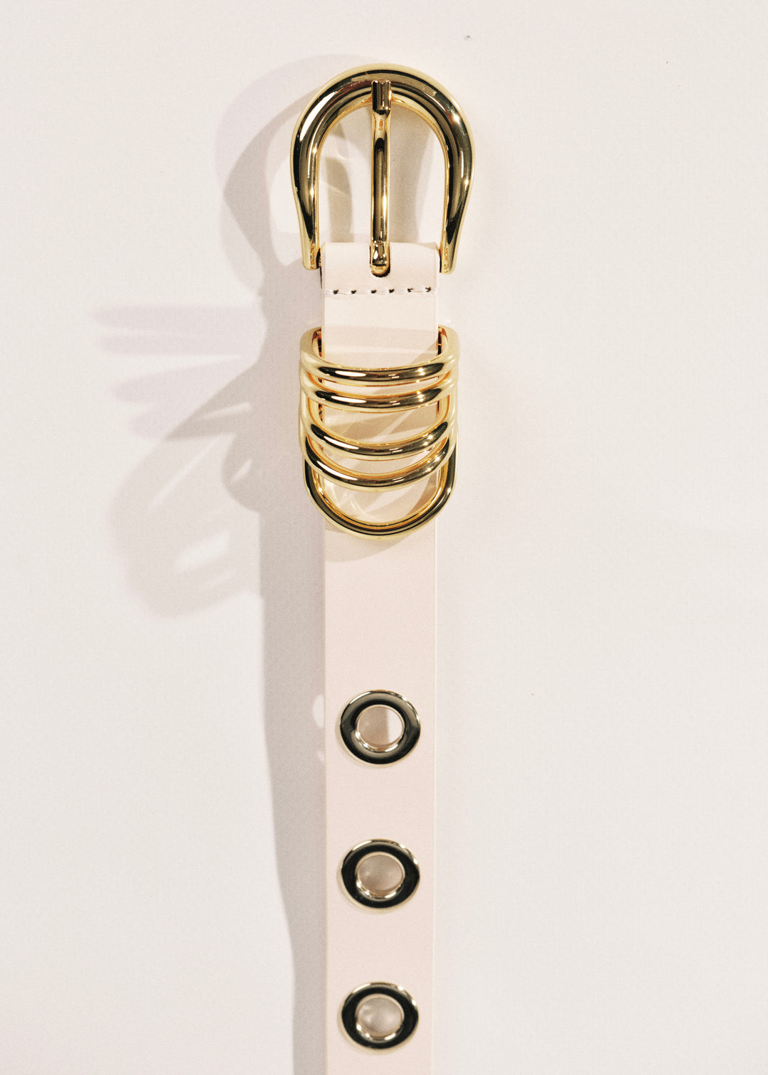 Hollyhock Rivet Ivory Gold
