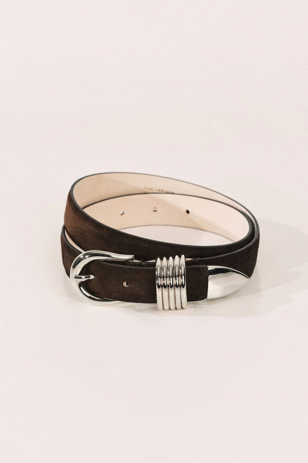Hollyhock Chocolate Suede Silver