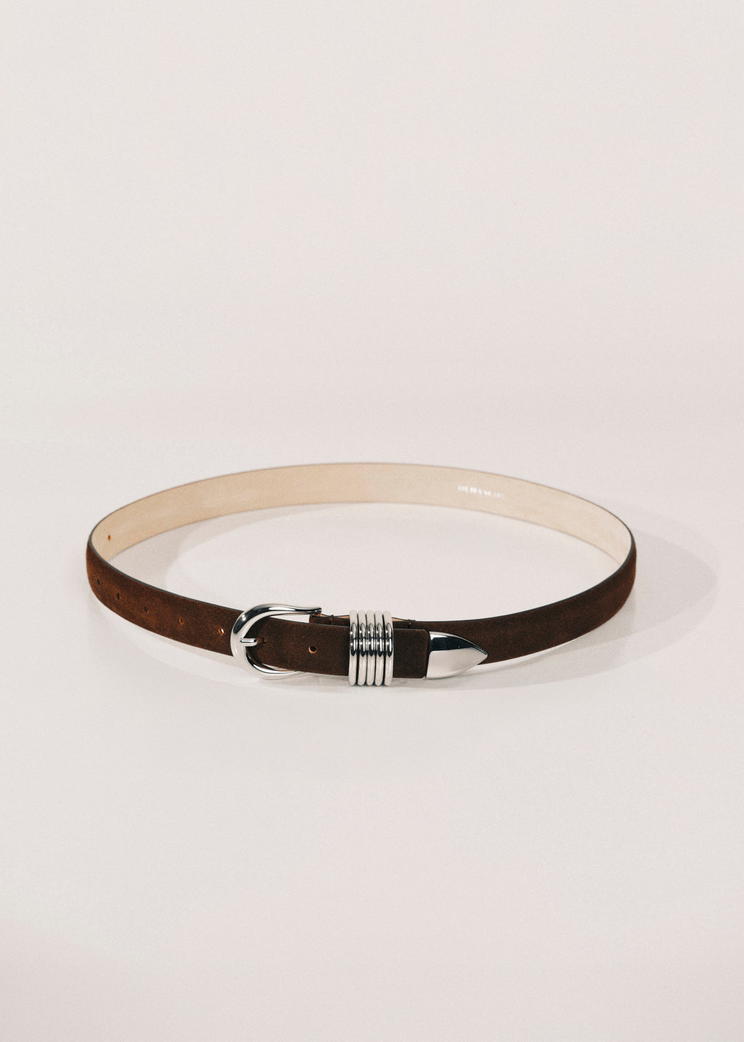 Hollyhock Chocolate Suede Silver