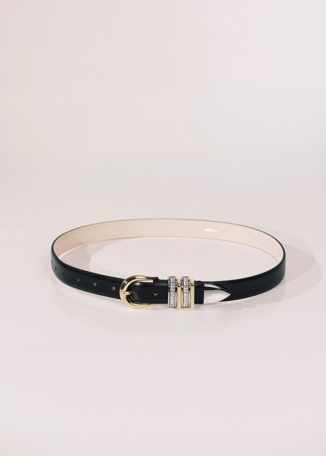 Hollyhock Black Crystal Mixed Metal