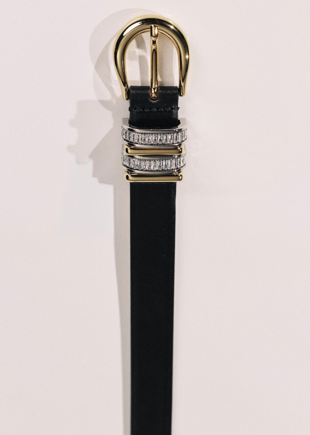 Hollyhock Black Crystal Mixed Metal