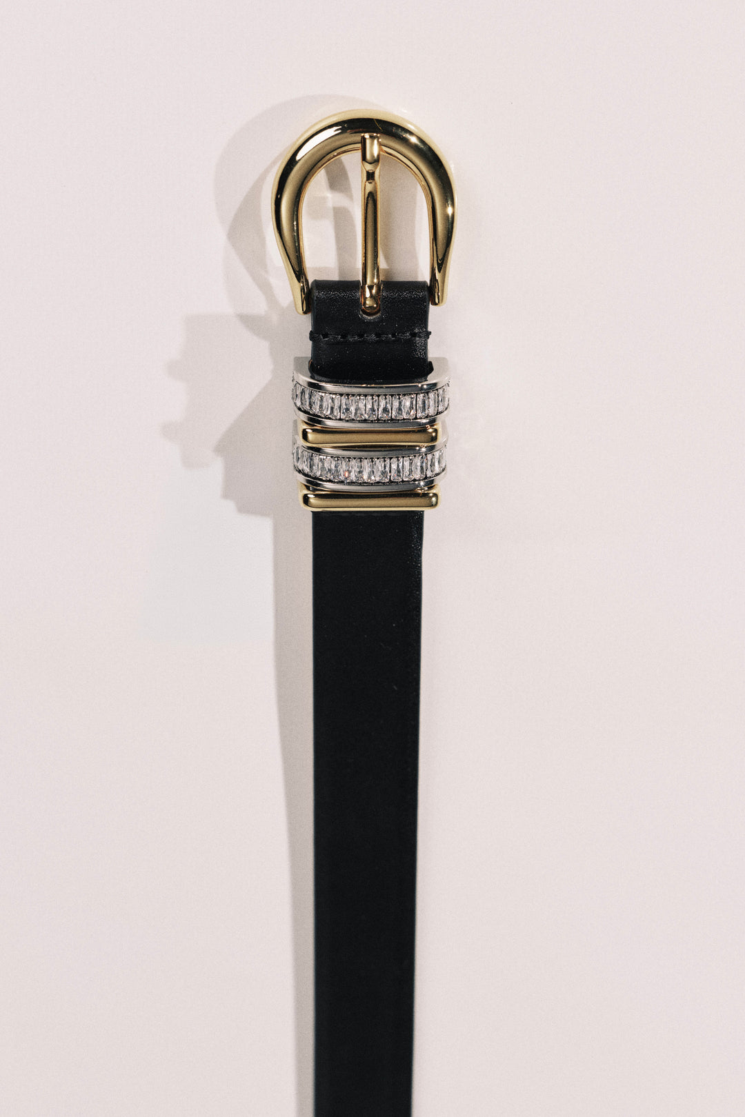 Hollyhock Black Crystal Mixed Metal