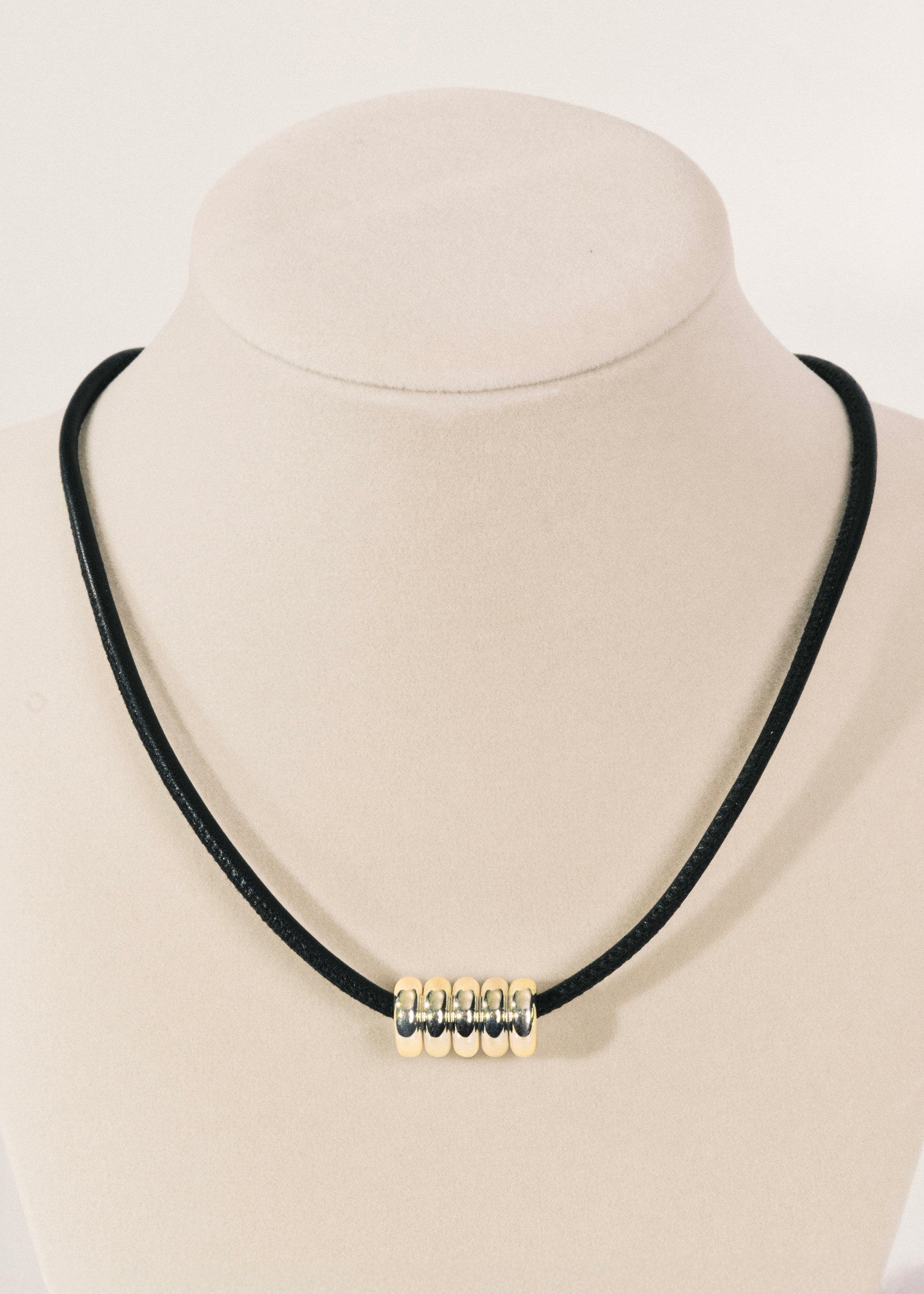 Hollyhock Gold Necklace