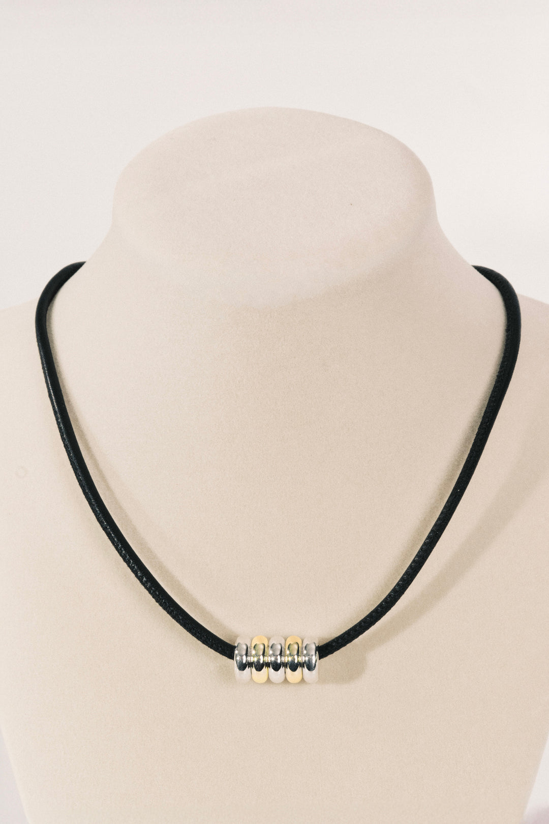 Hollyhock Mixed Metal Necklace