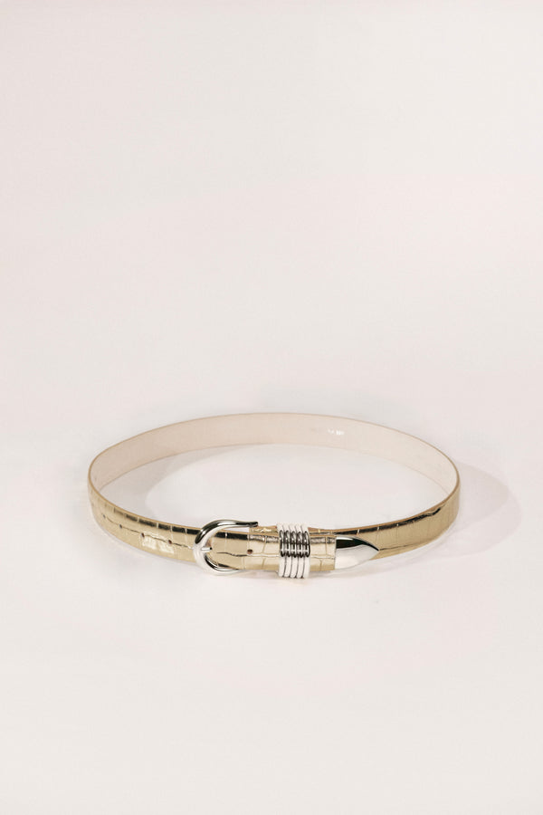 Hollyhock Mirror Croco