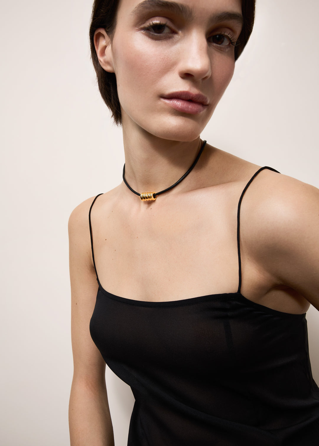 Hollyhock Gold Necklace