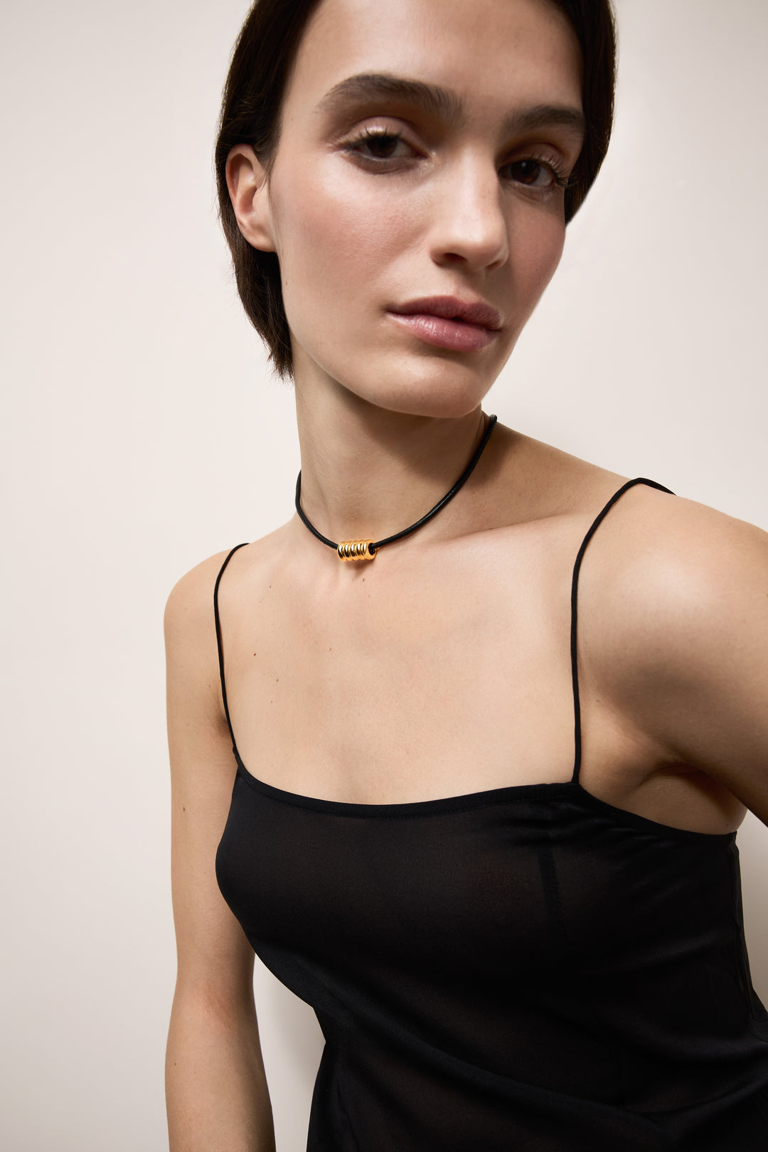 Hollyhock Gold Necklace
