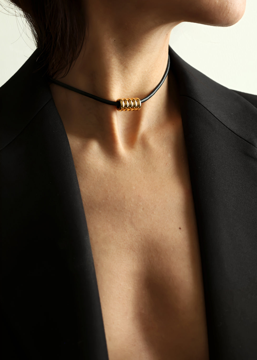 Hollyhock Gold Necklace