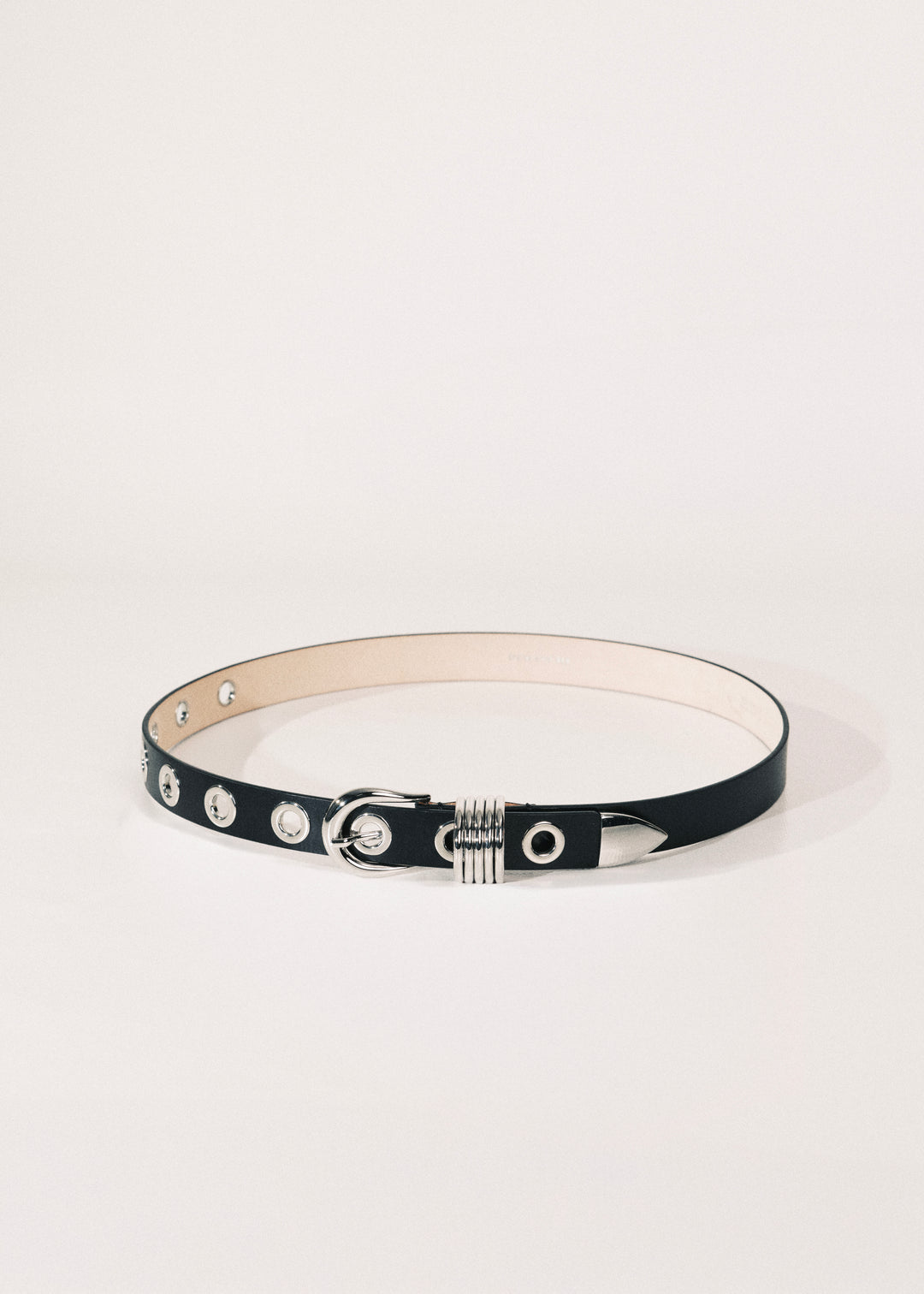 Hollyhock 10 Rivet Black Silver