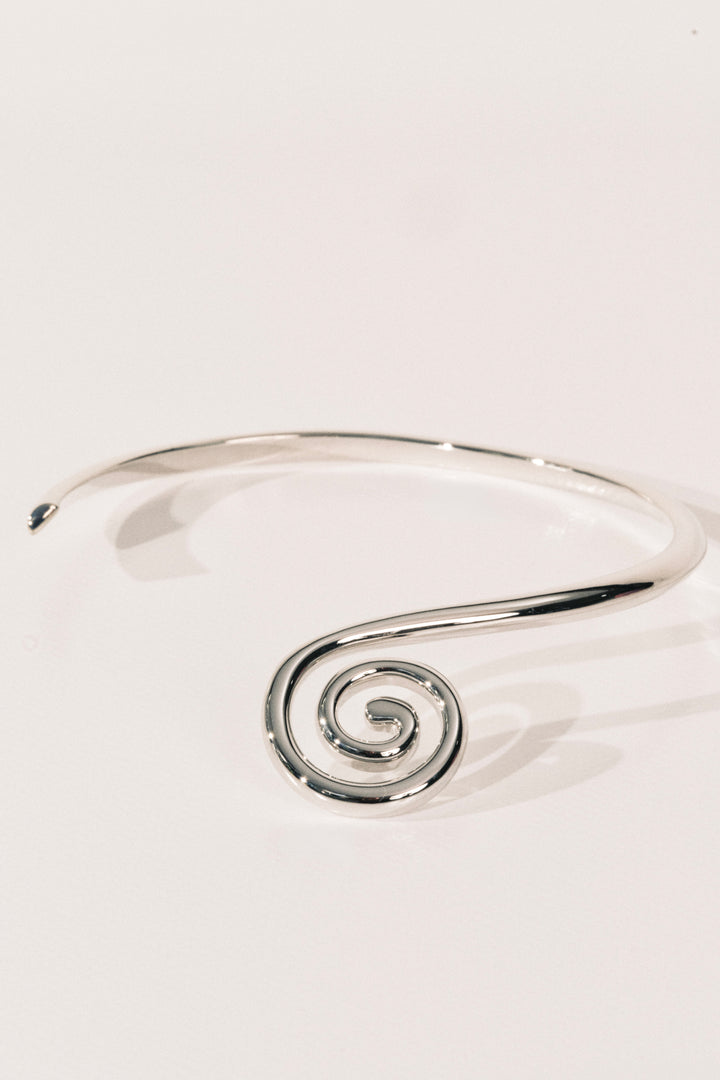 Koru Choker Silver