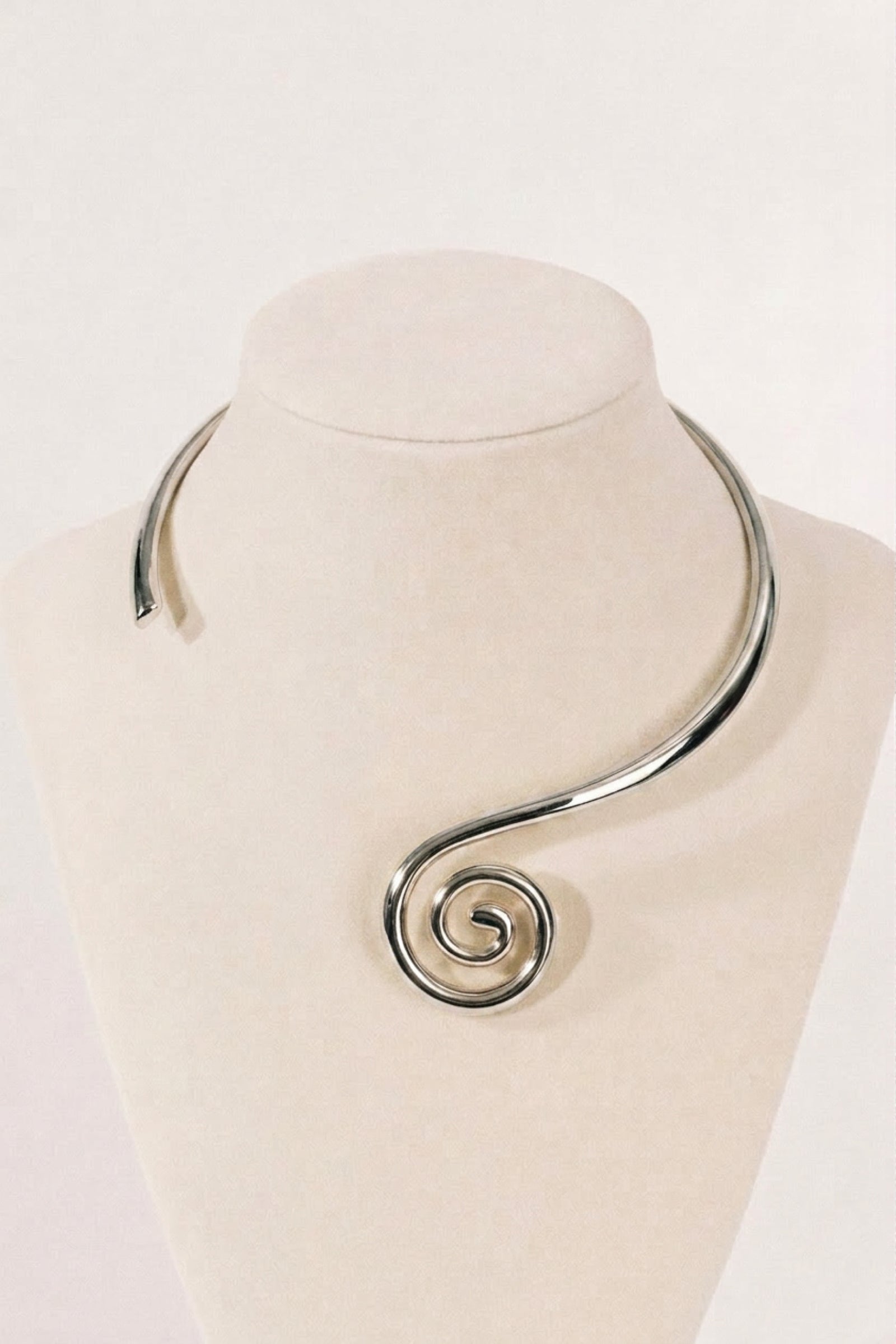Koru Choker Silver