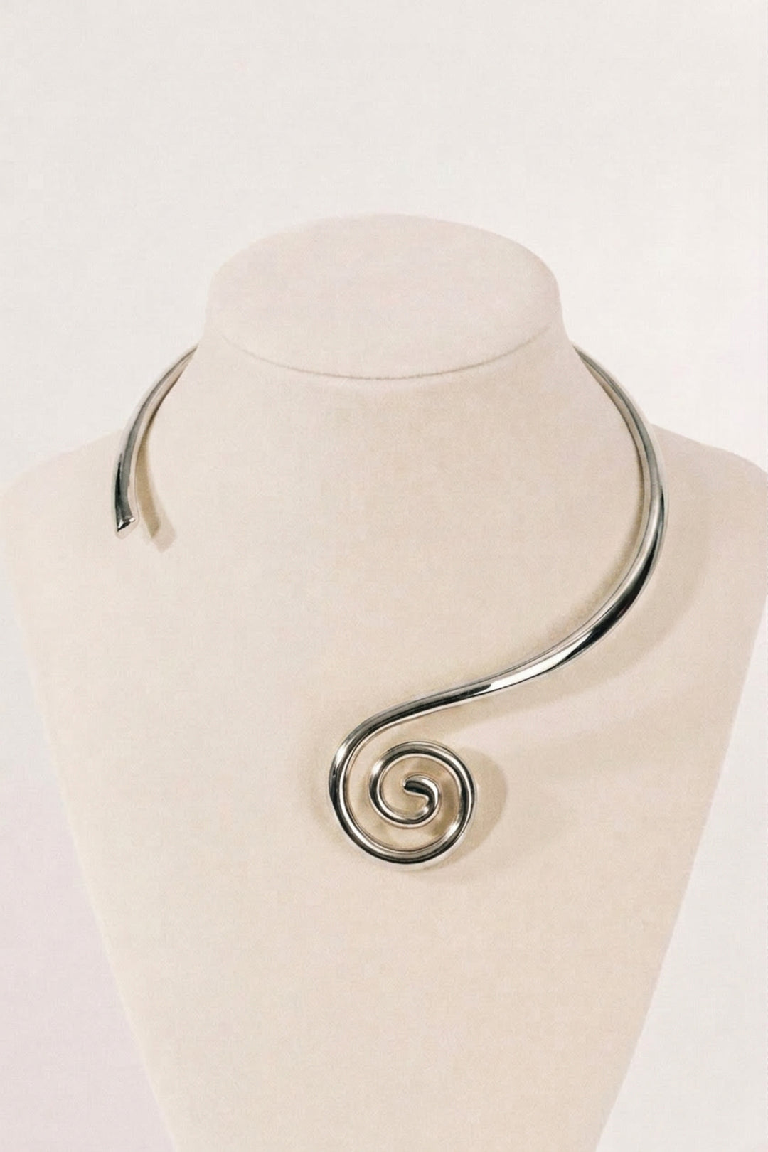 Koru Choker Silver