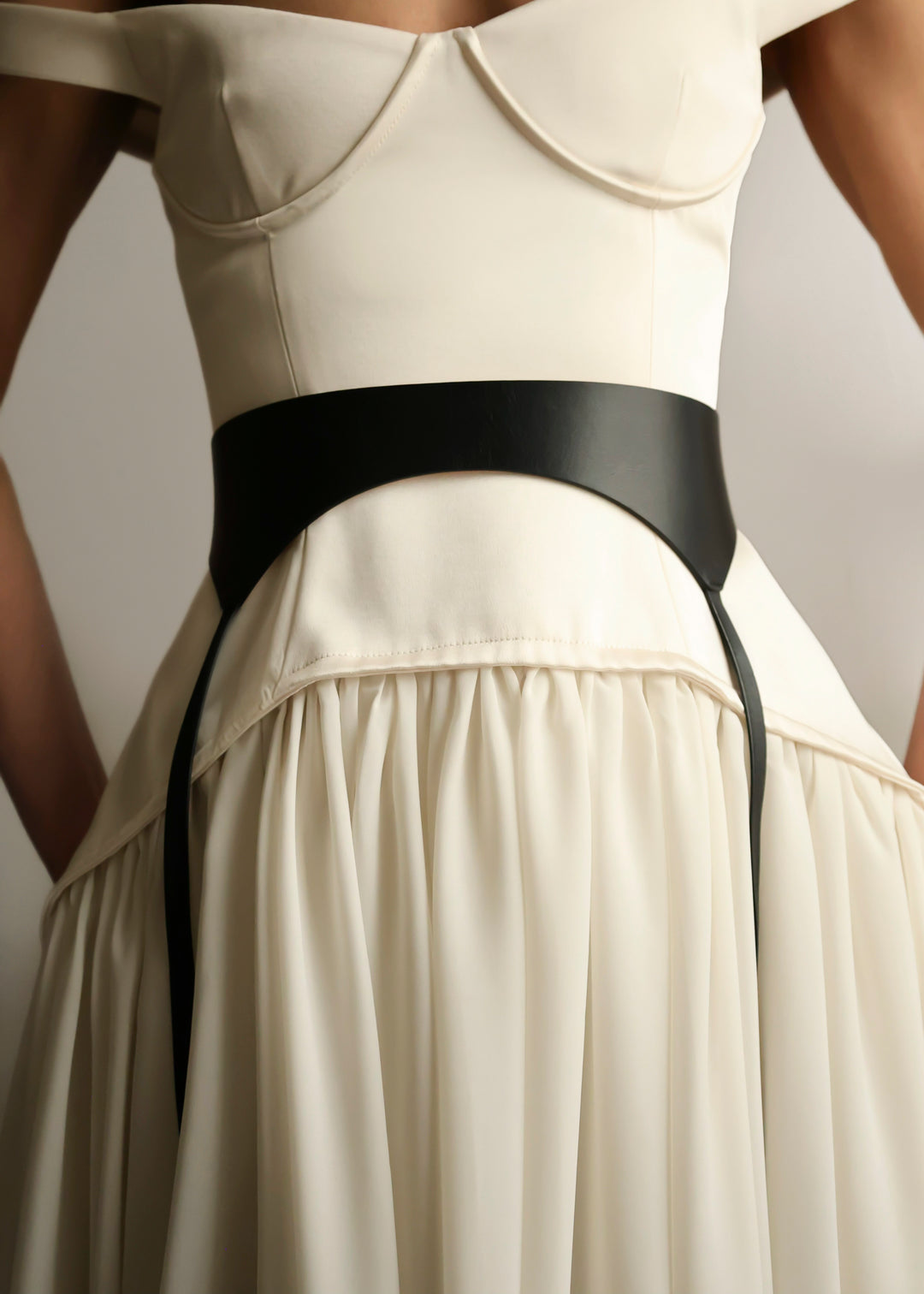 Laisse Black Silver