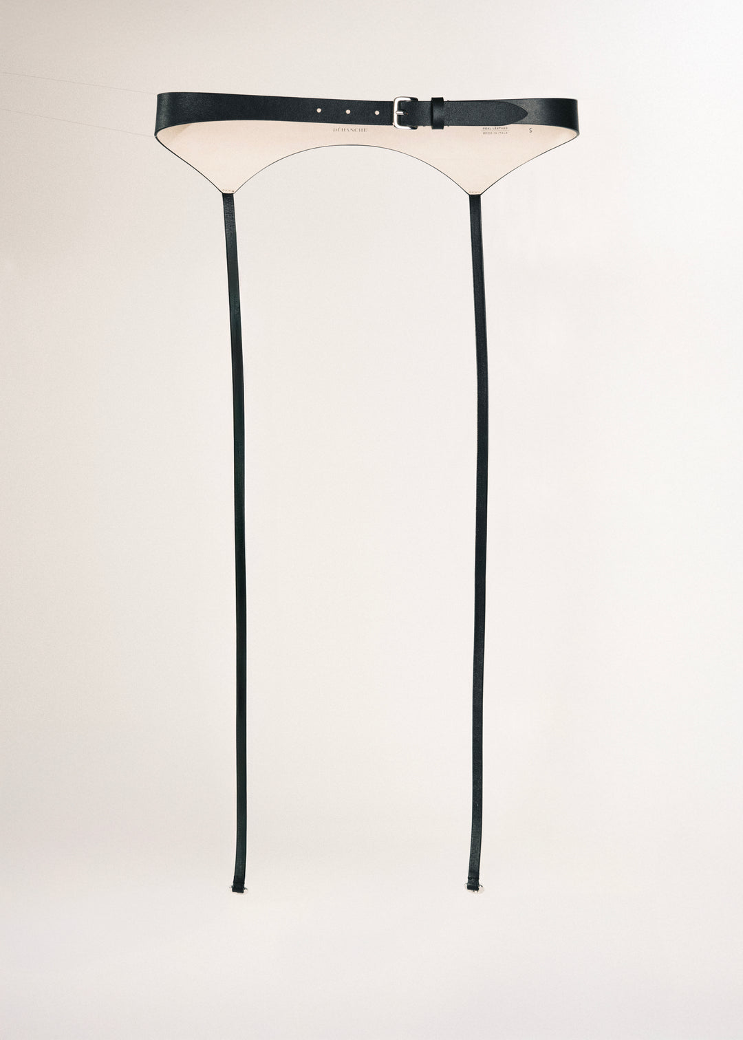 Laisse Black Silver