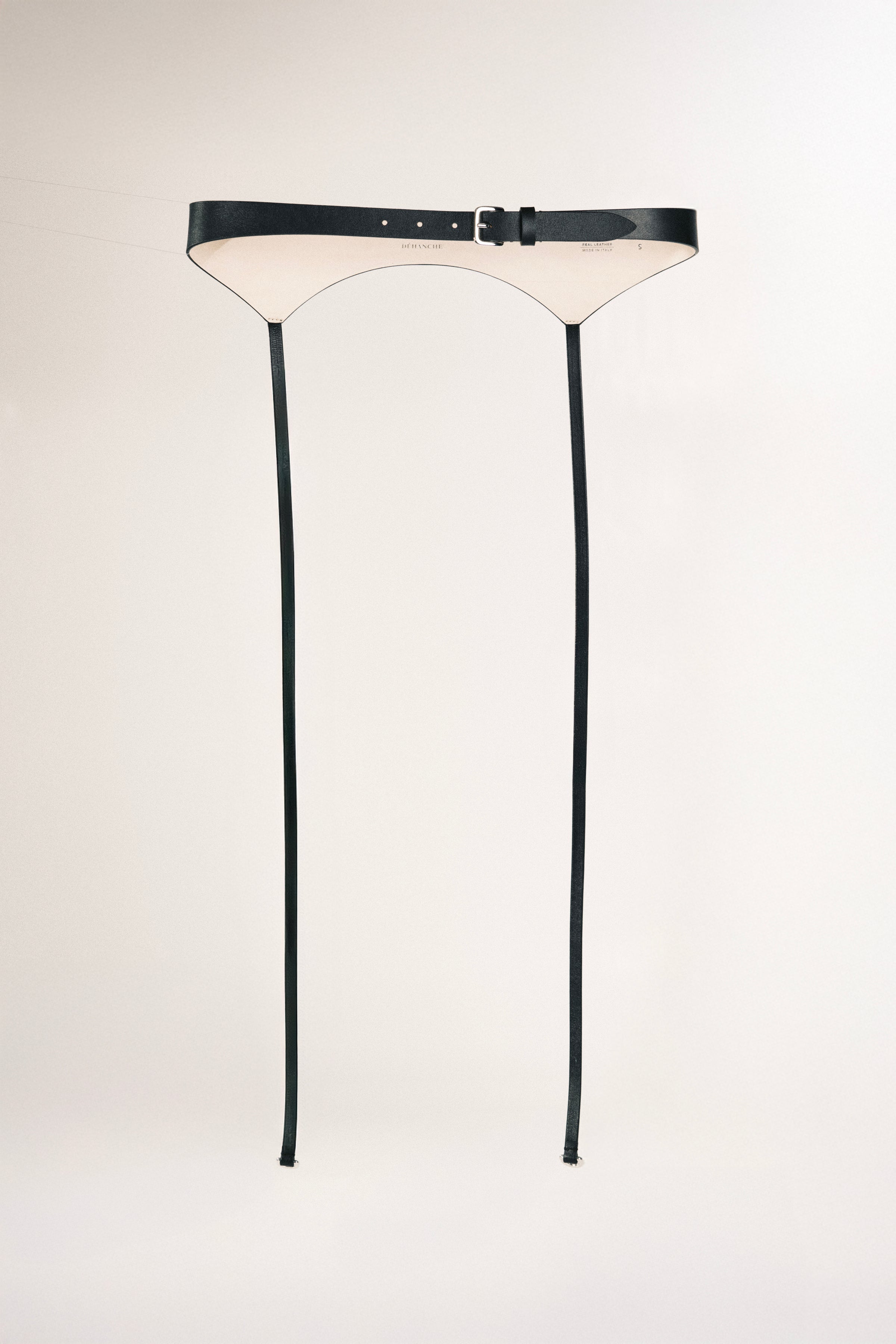 Laisse Black Silver