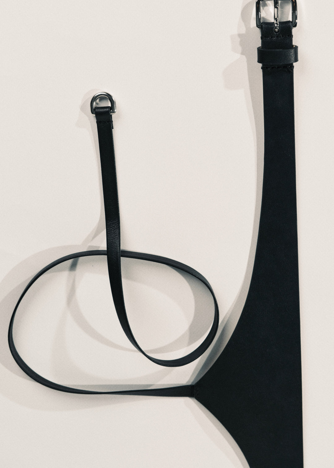 Laisse Black Silver