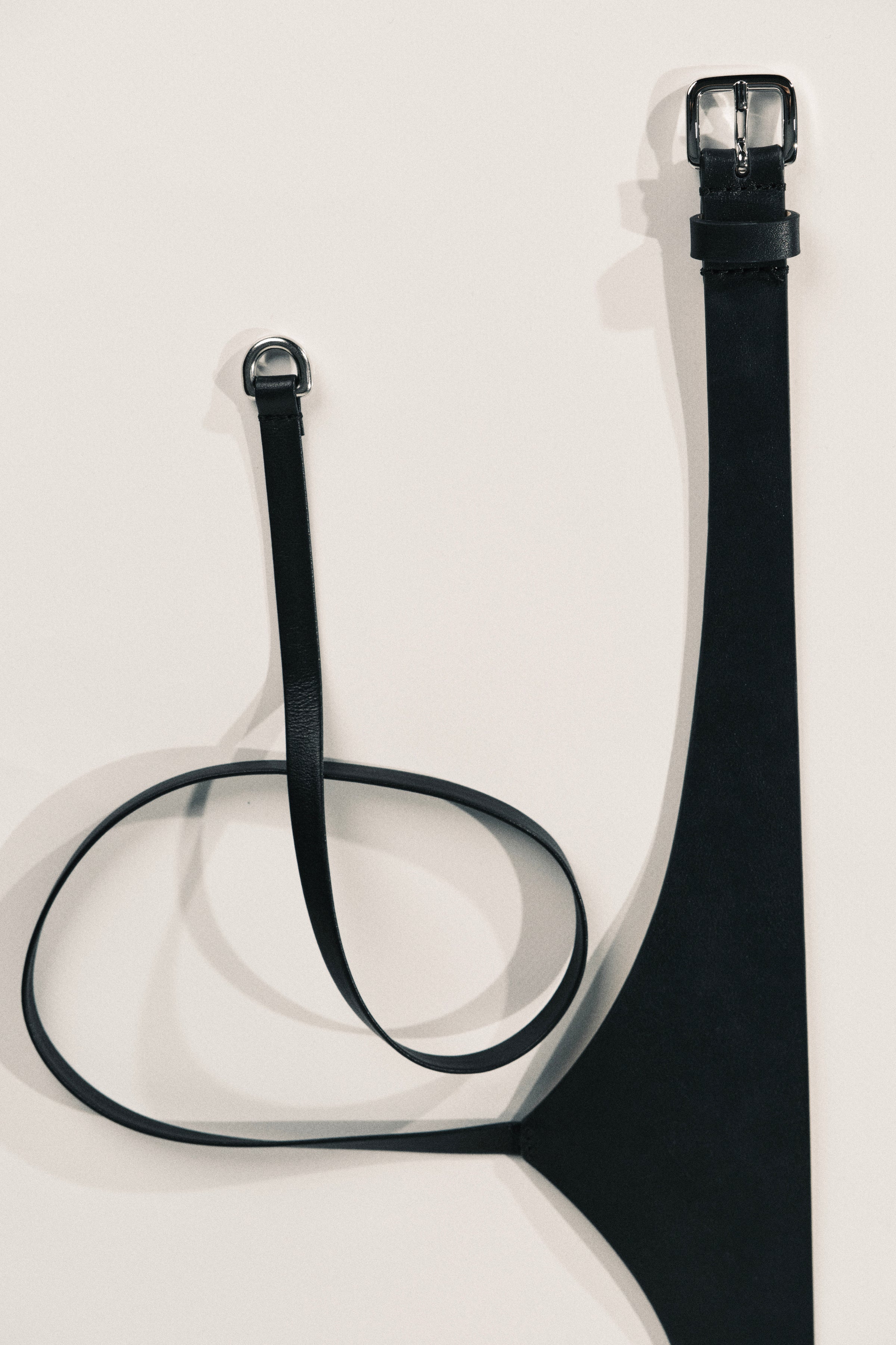 Laisse Black Silver