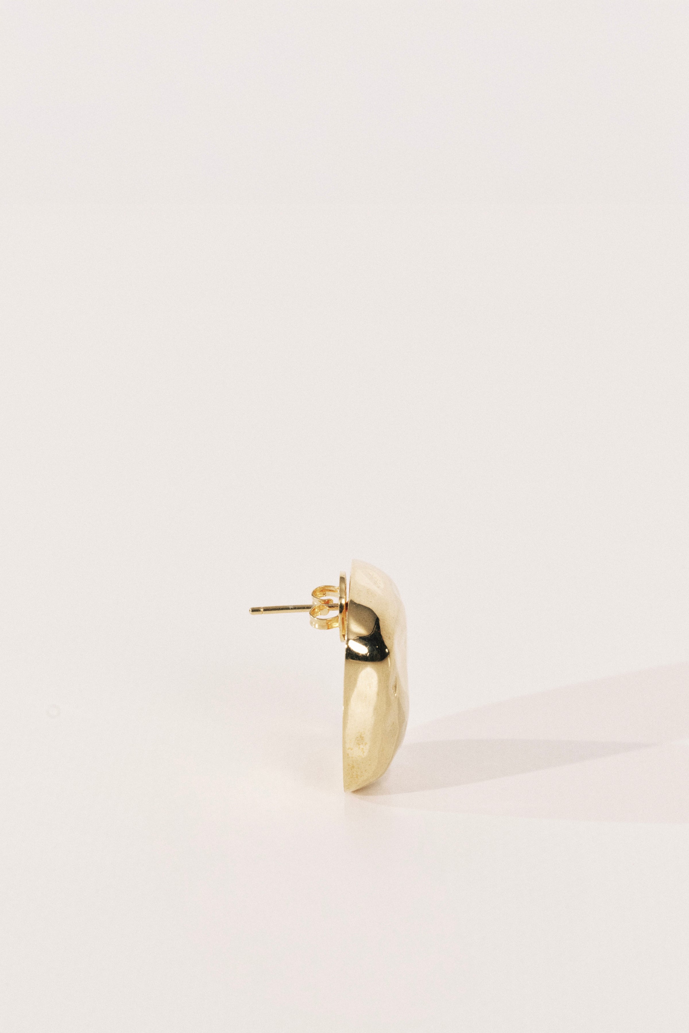Tetra Gold Earrings Large