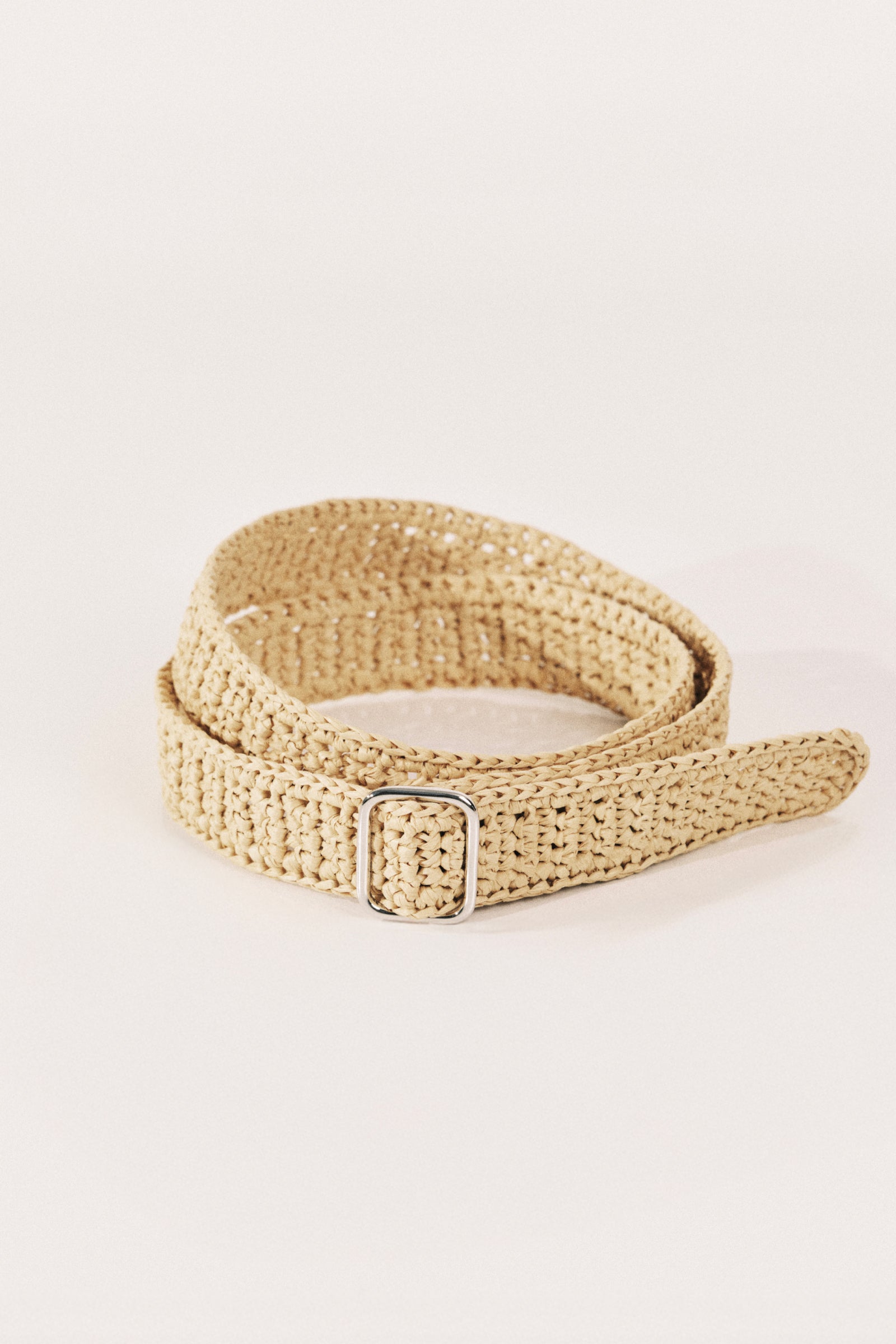 Mako Palm Raffia Silver