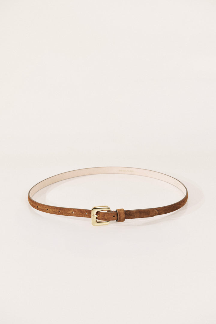 Mara Ochre Suede Gold
