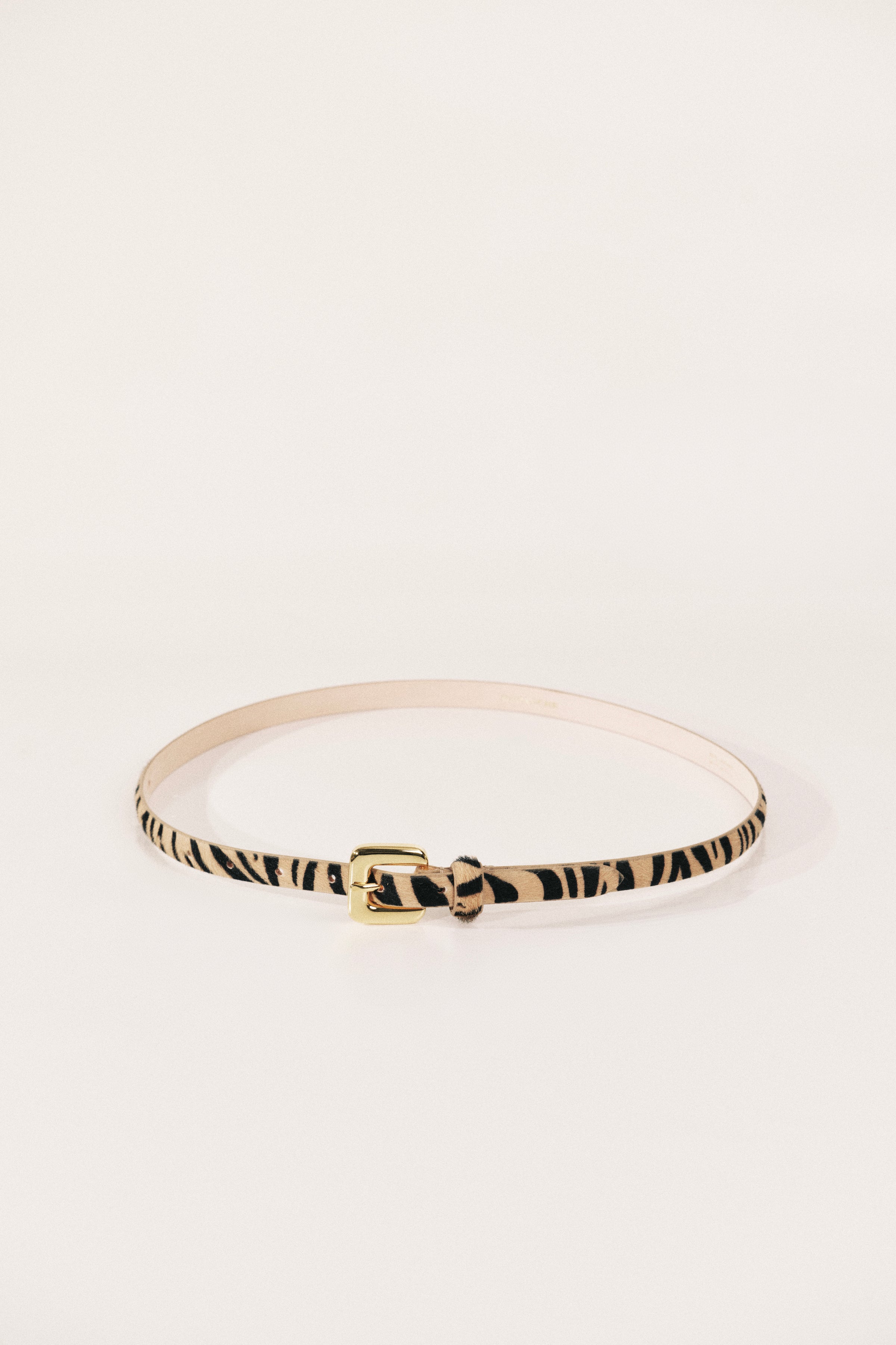 Mara Zebra Calf Hair Gold