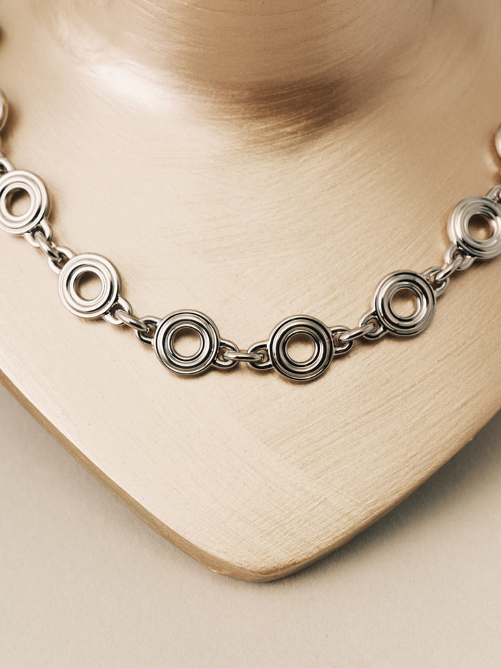 Elysees Silver Necklace