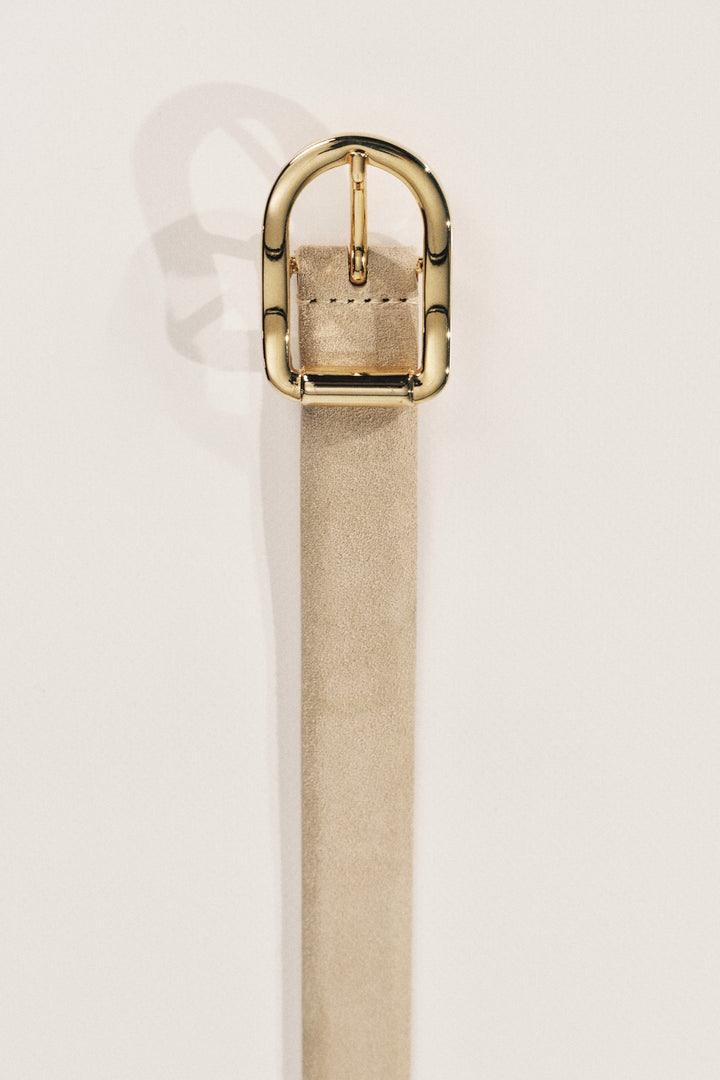 Mija Suede Gold