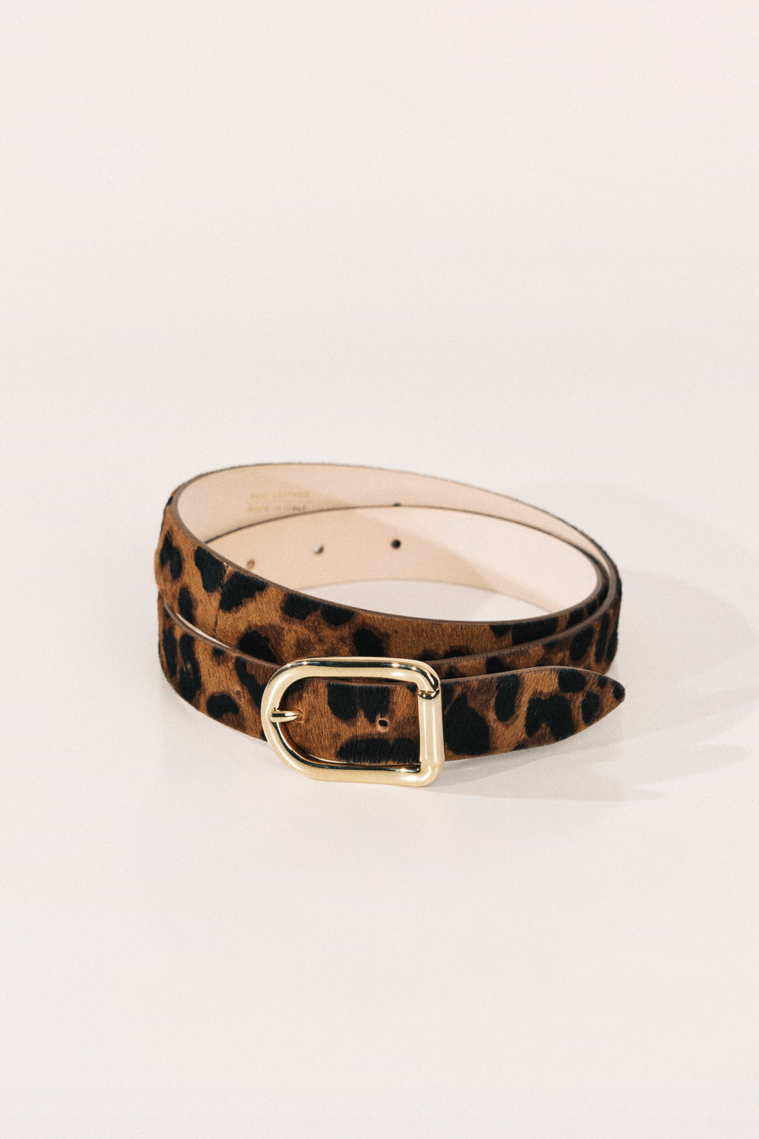 Mija Jaguar Calf Hair Gold