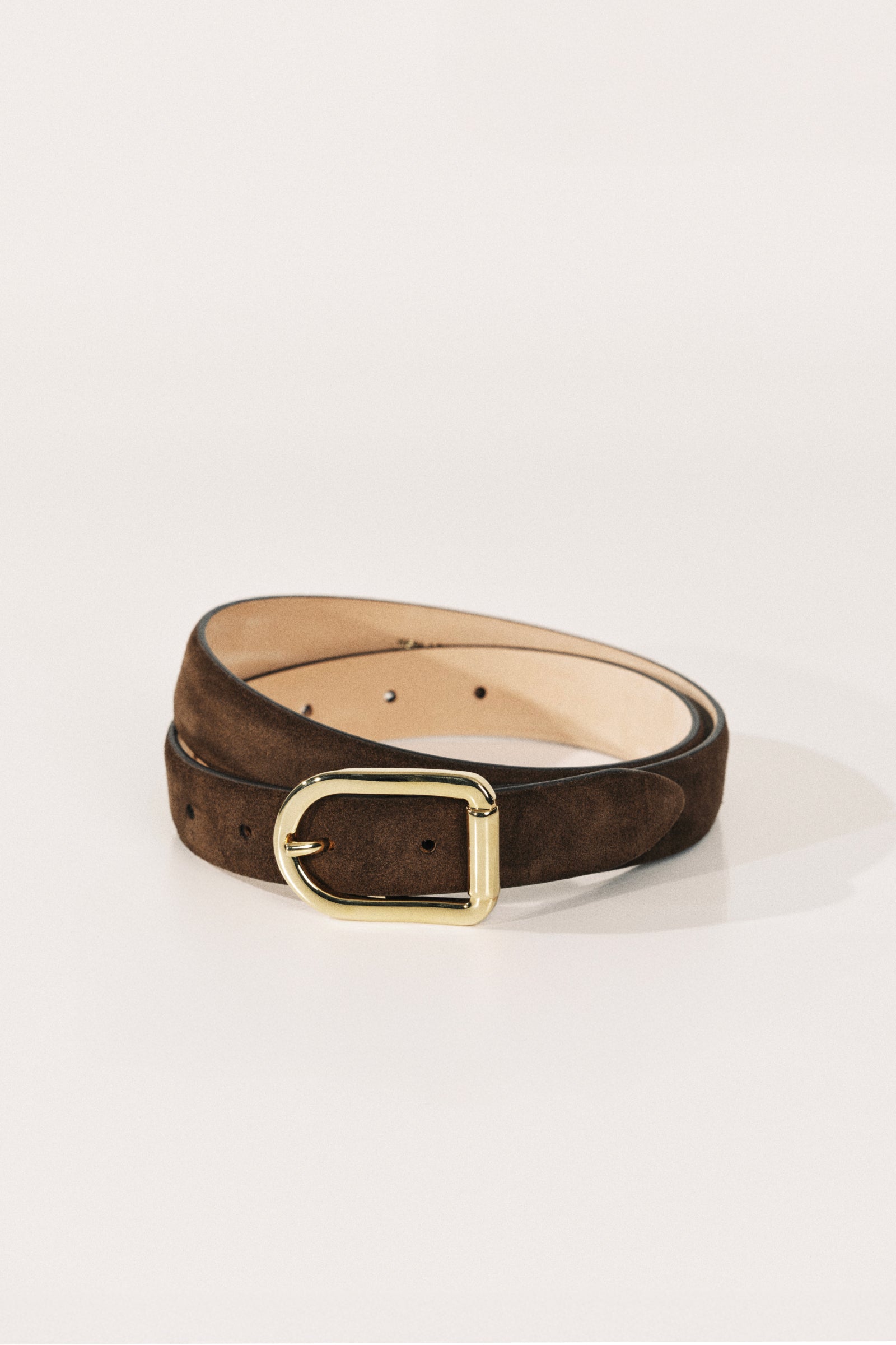 Mija Chocolate Suede Gold