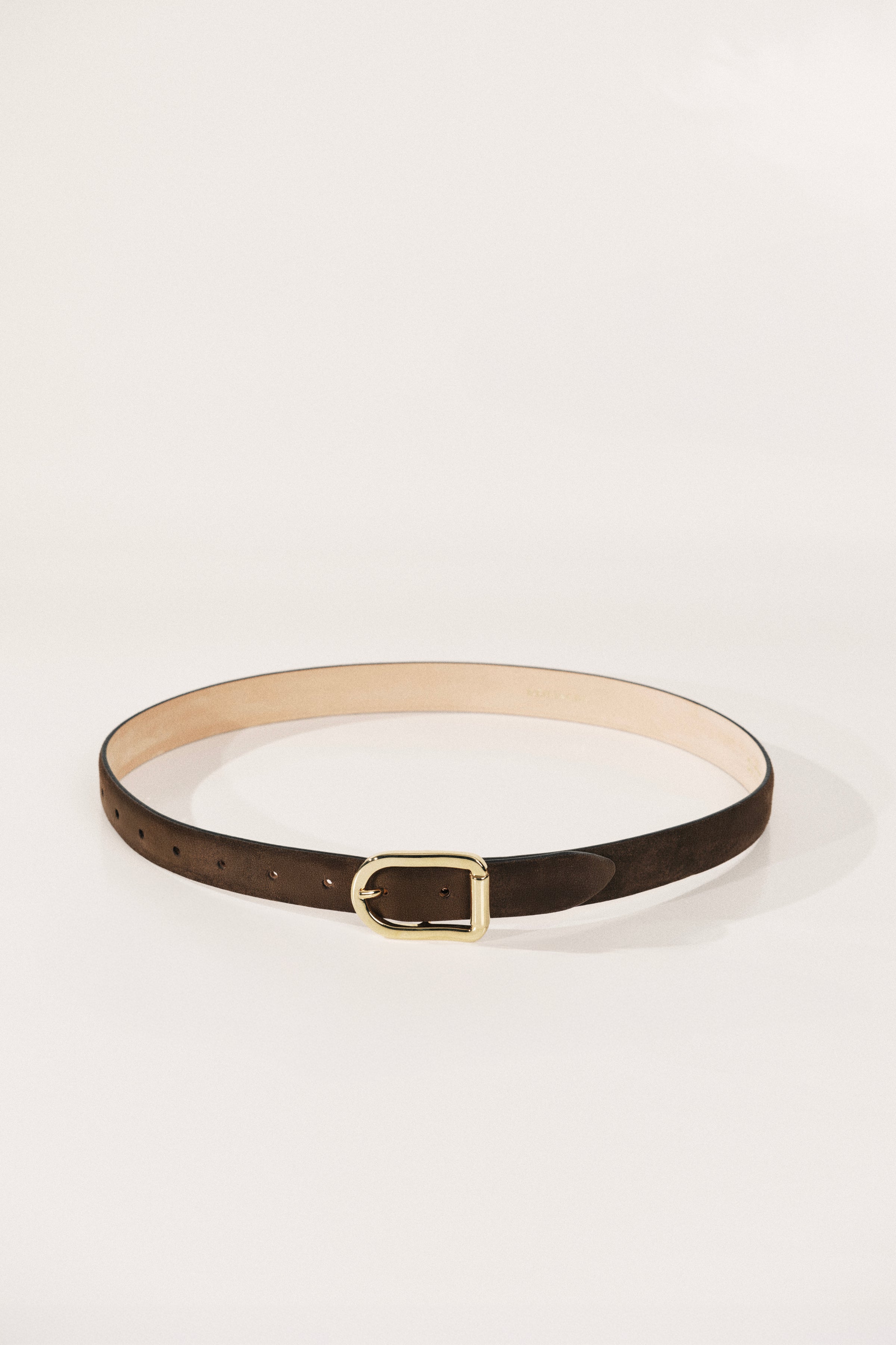 Mija Chocolate Suede Gold