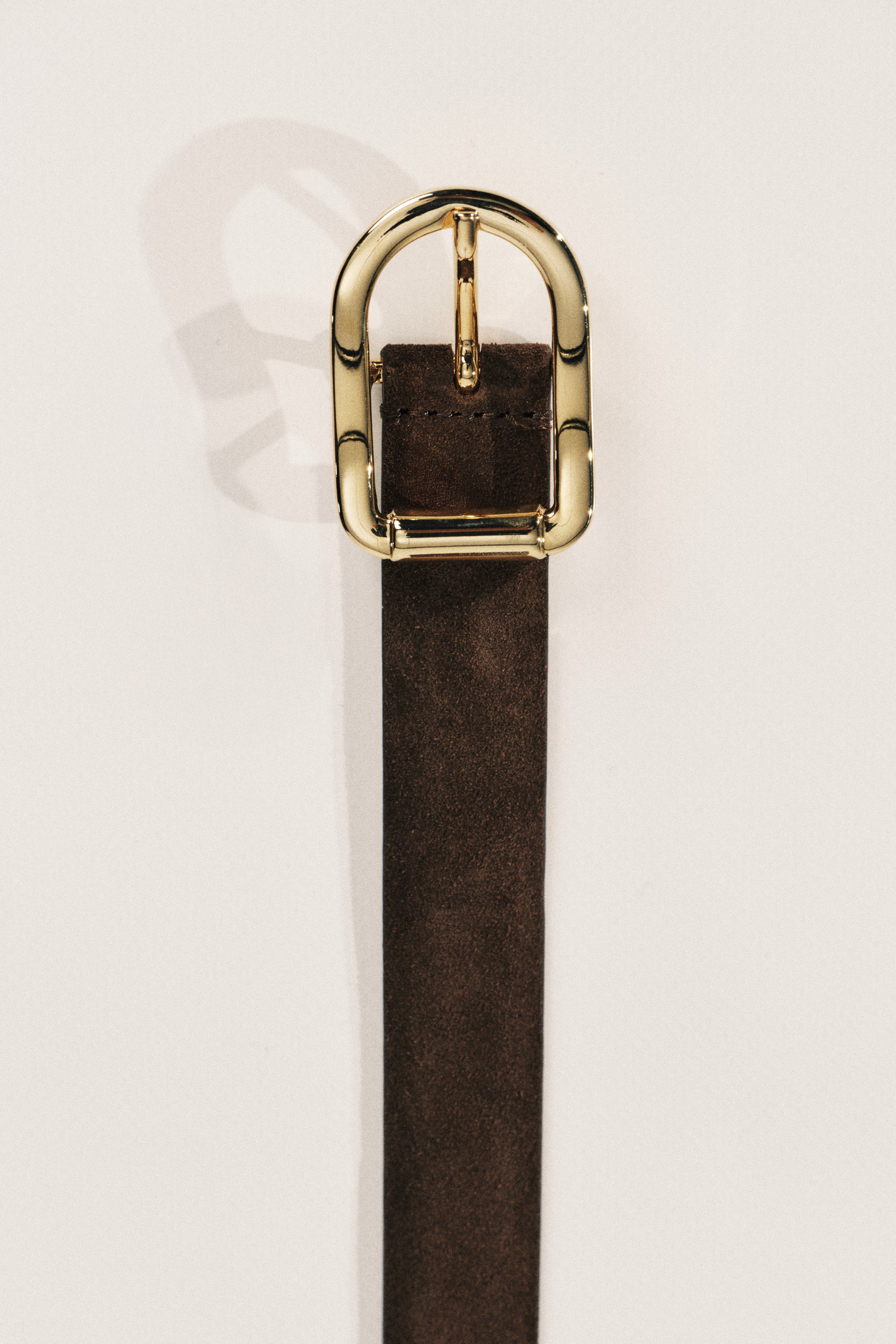 Mija Chocolate Suede Gold