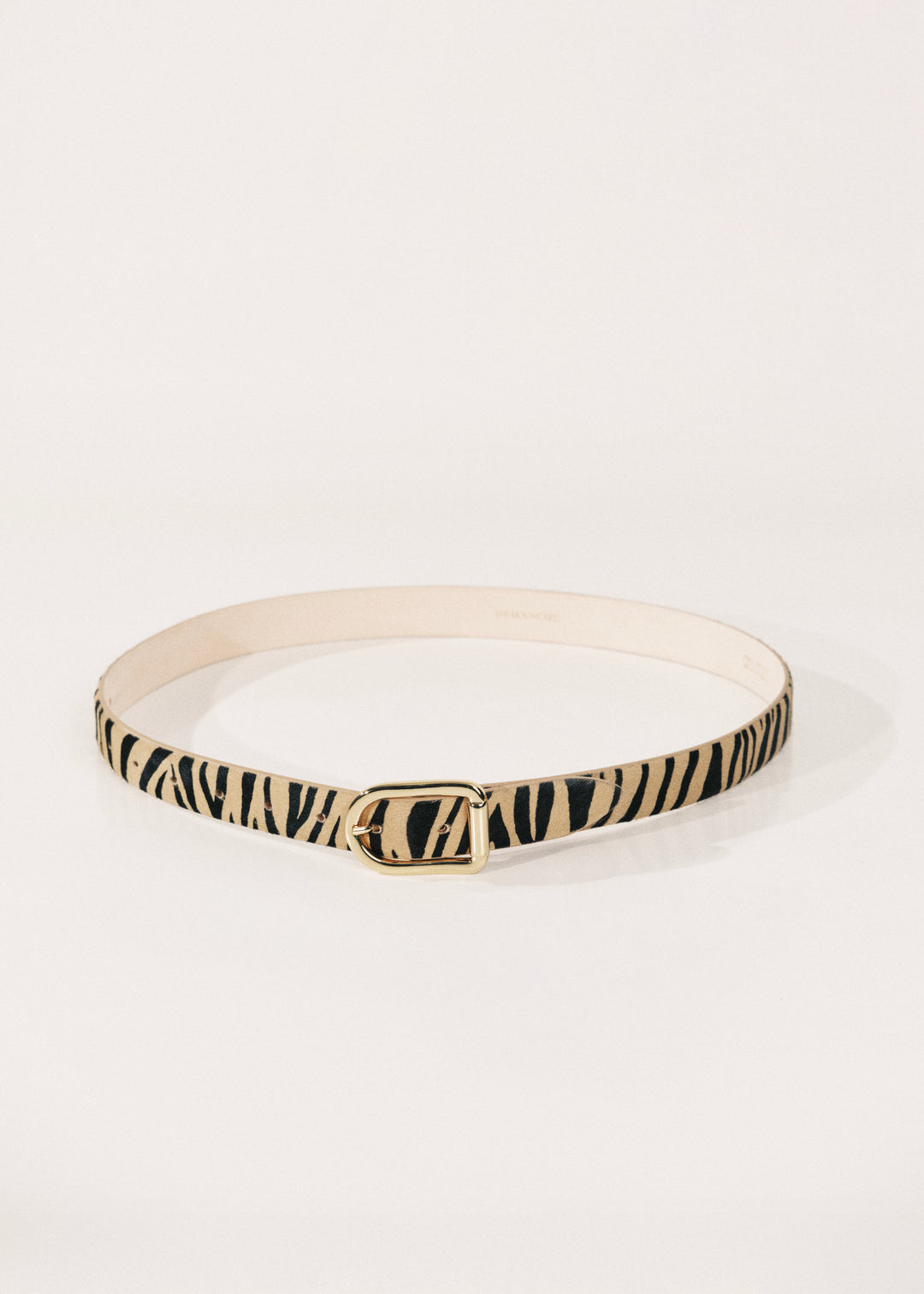 Mija Zebra Calf Hair Gold