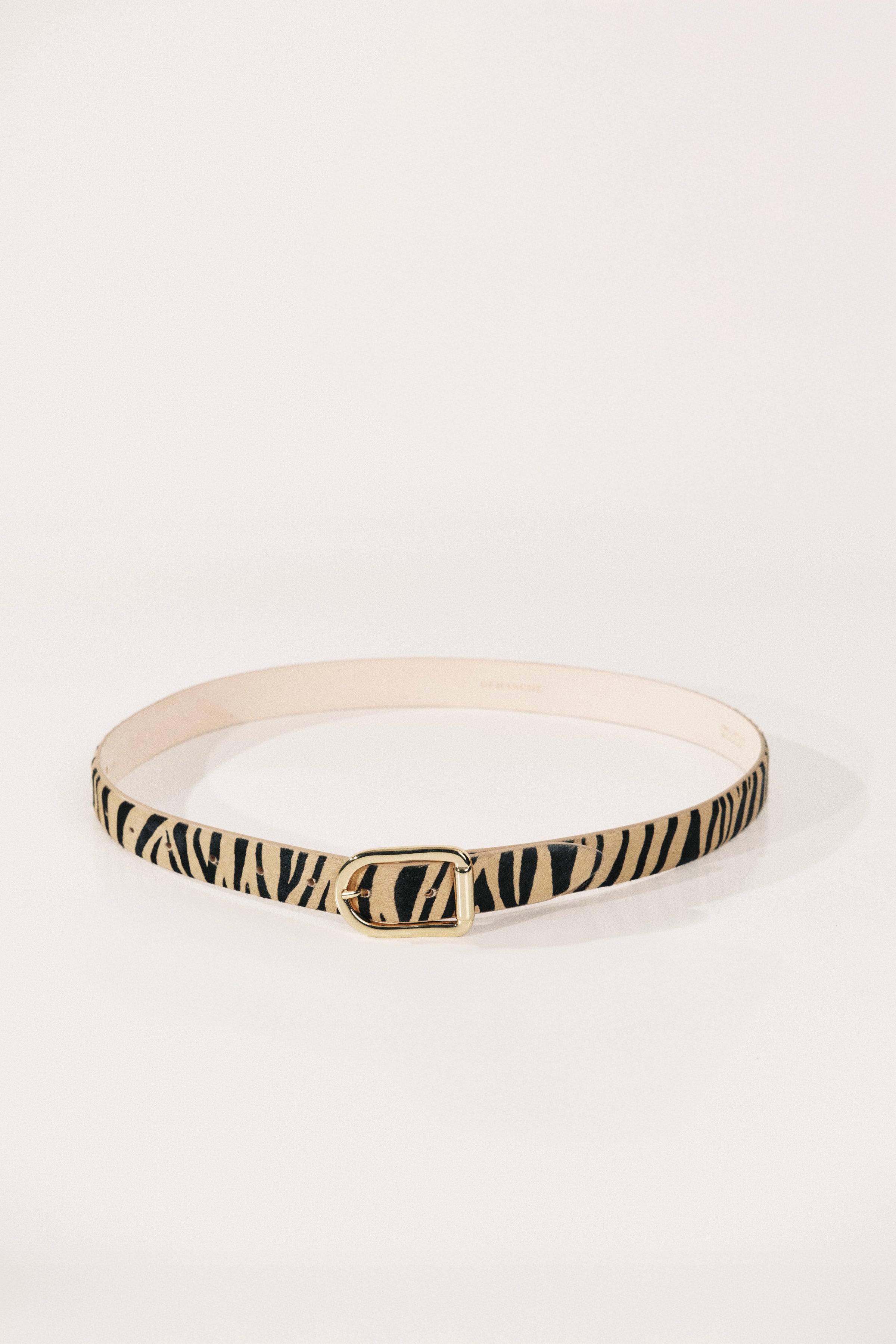 Mija Zebra Calf Hair Gold