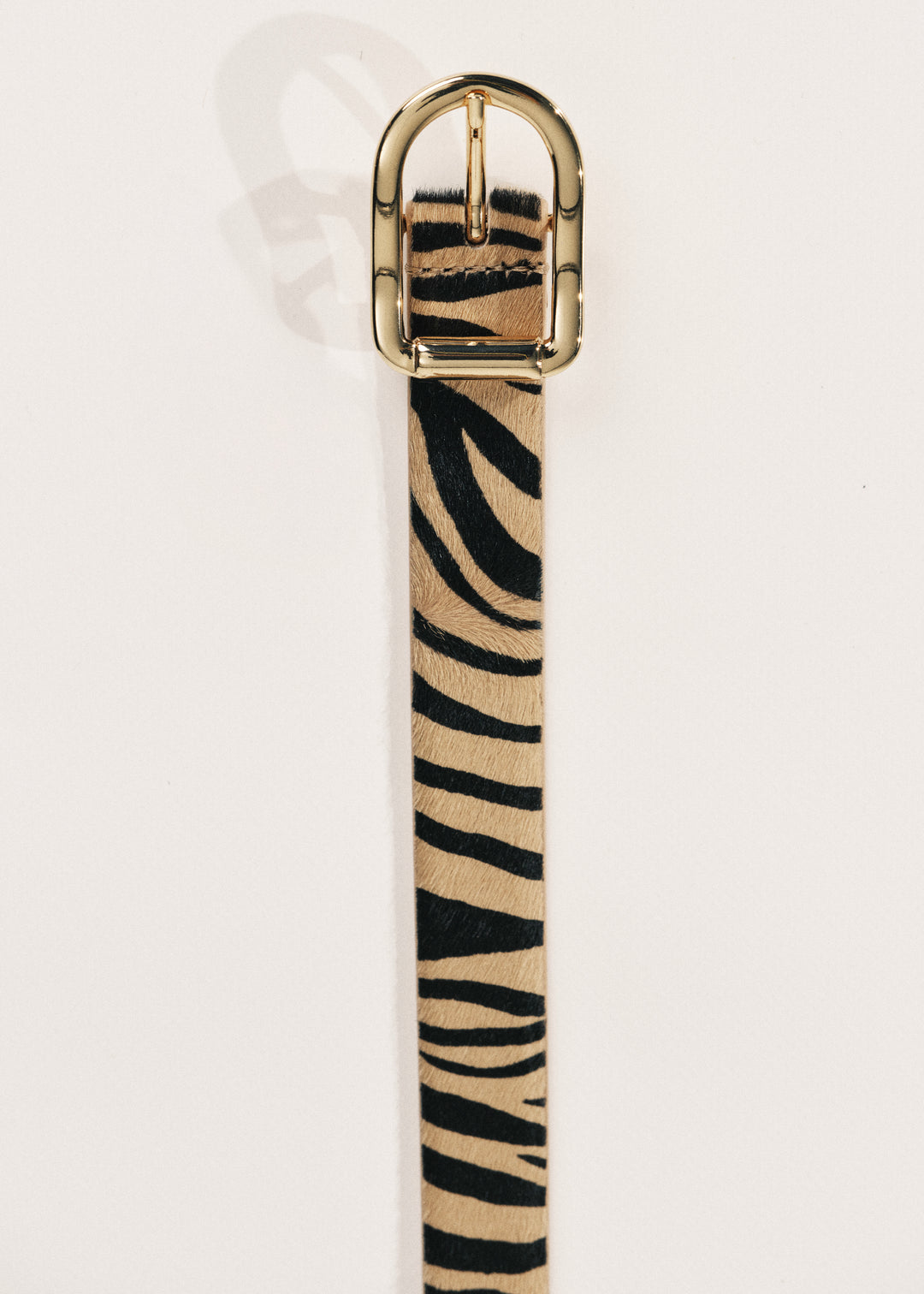 Mija Zebra Calf Hair Gold